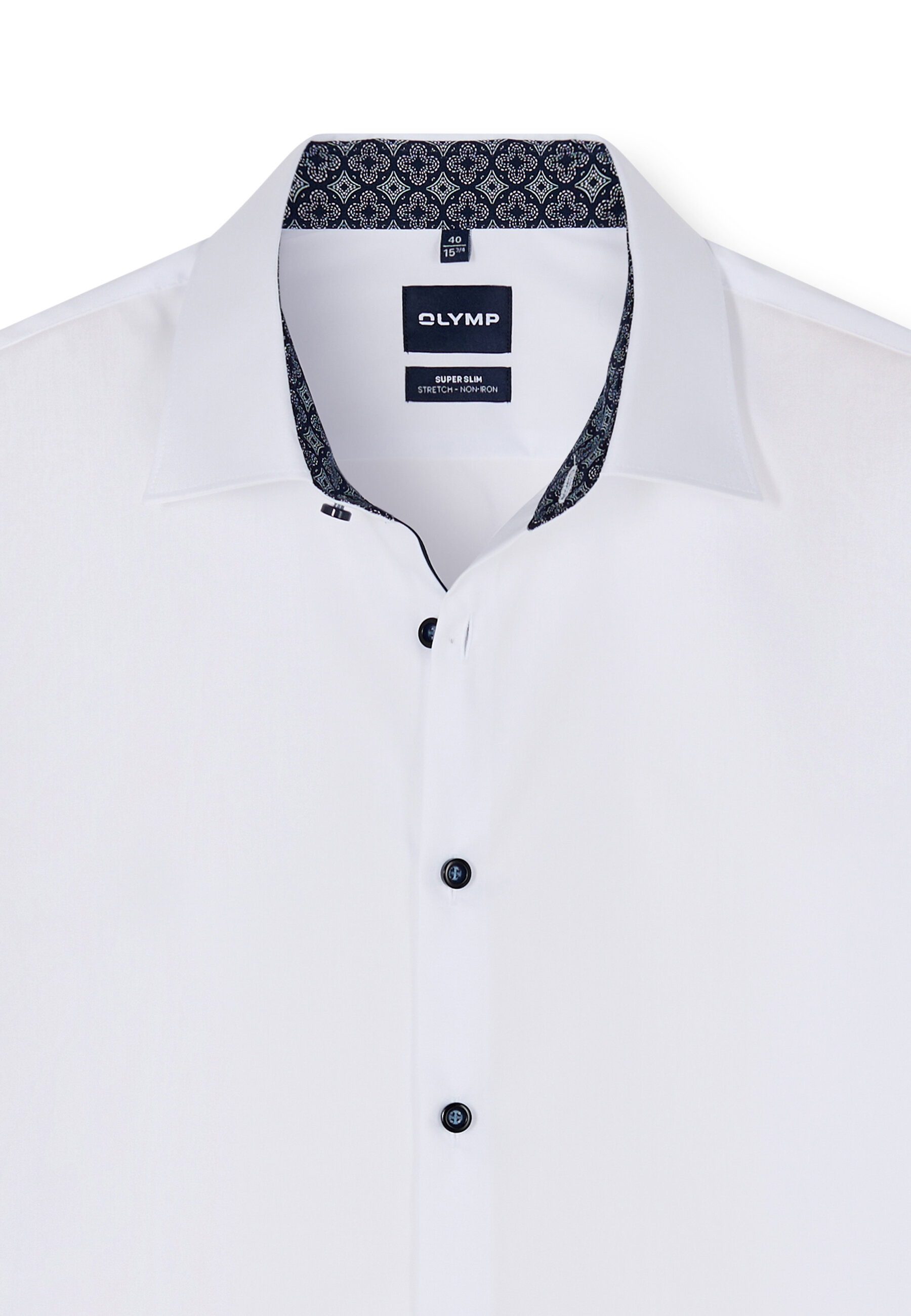 OLYMP Businesshemd »OLYMP No. Six, Super Slim, Kent mit extra langem Arm«