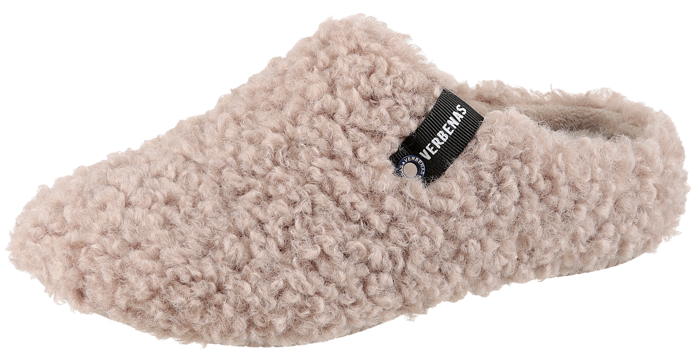VERBENAS Pantoffel, Hausschuh, Homeslipper, Clog in kuscheliger Optik günstig online kaufen