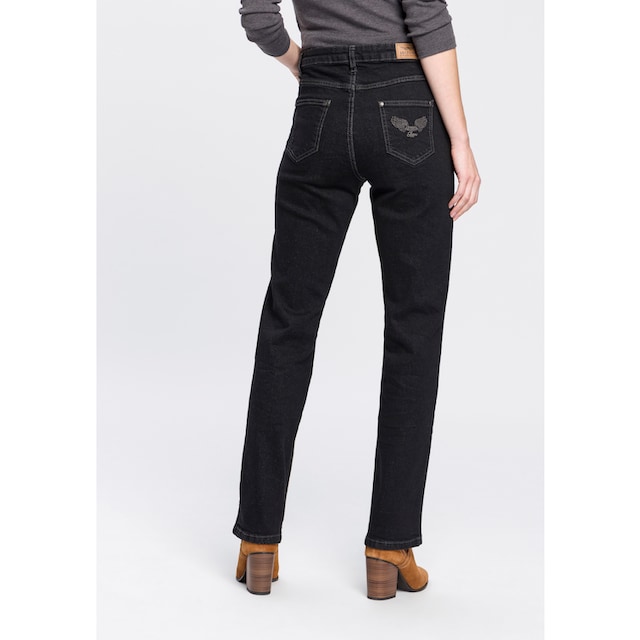 Arizona Gerade Jeans »Comfort-Fit«, High Waist online bestellen | BAUR