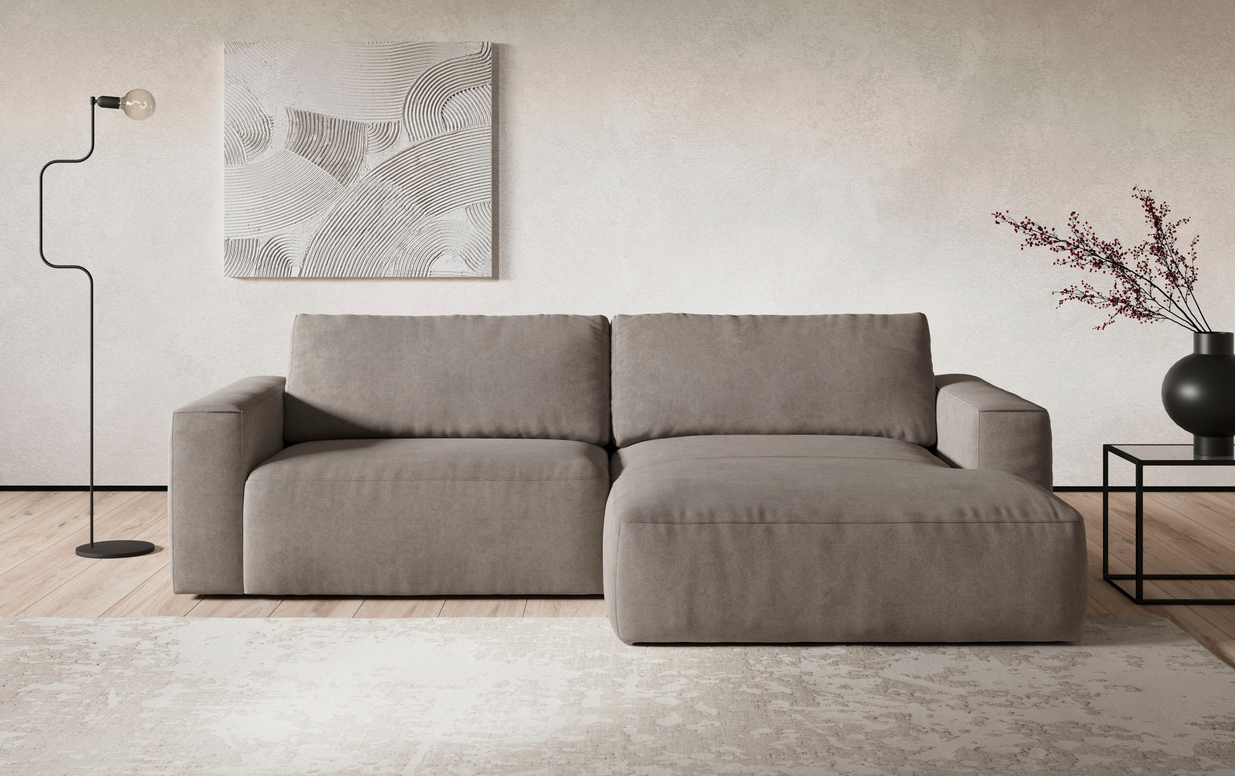 COTTA Ecksofa "Lasso L-Form, XL-Sofa" günstig online kaufen