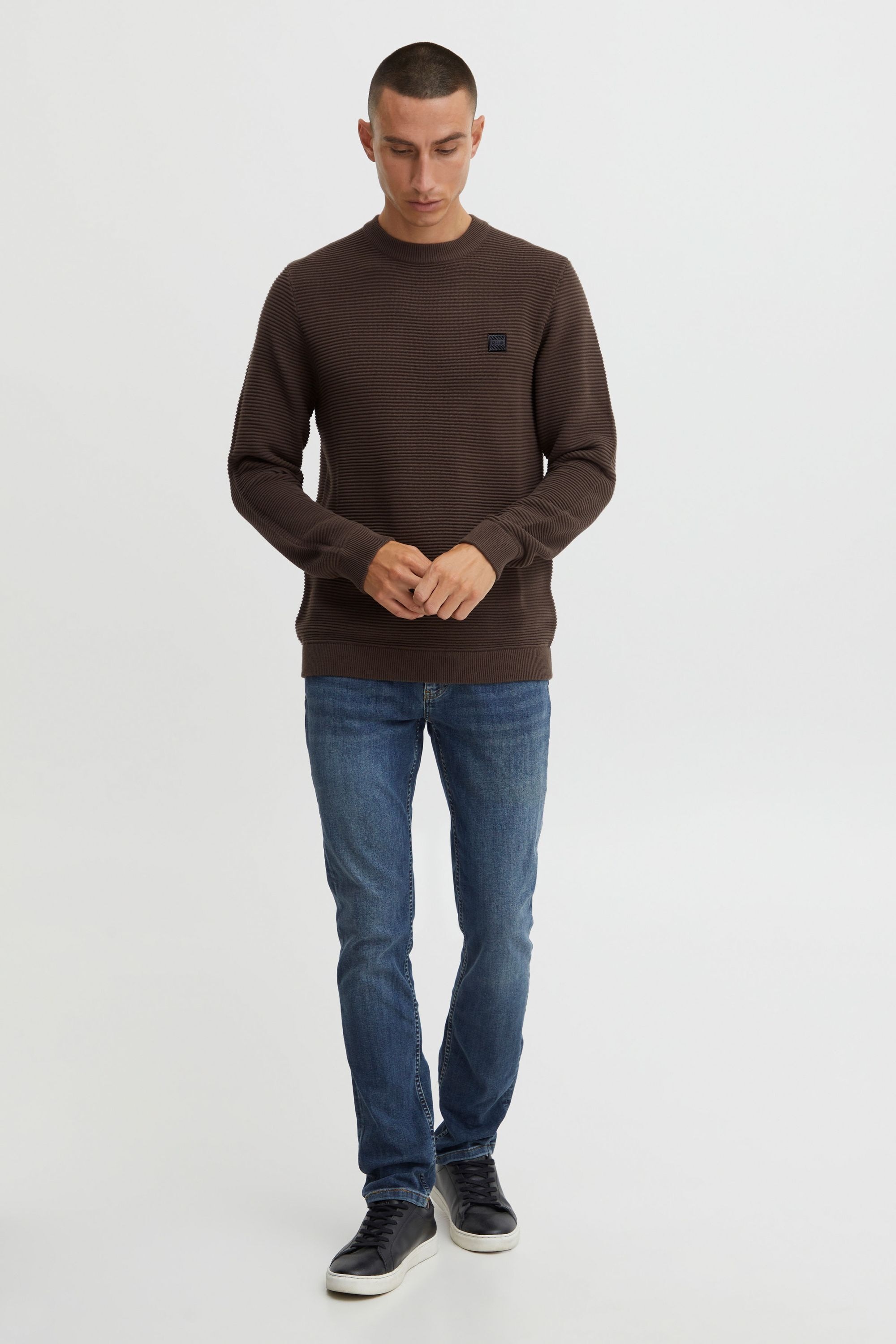 !Solid Strickfleece-Pullover »Strickpullover SDValencia«