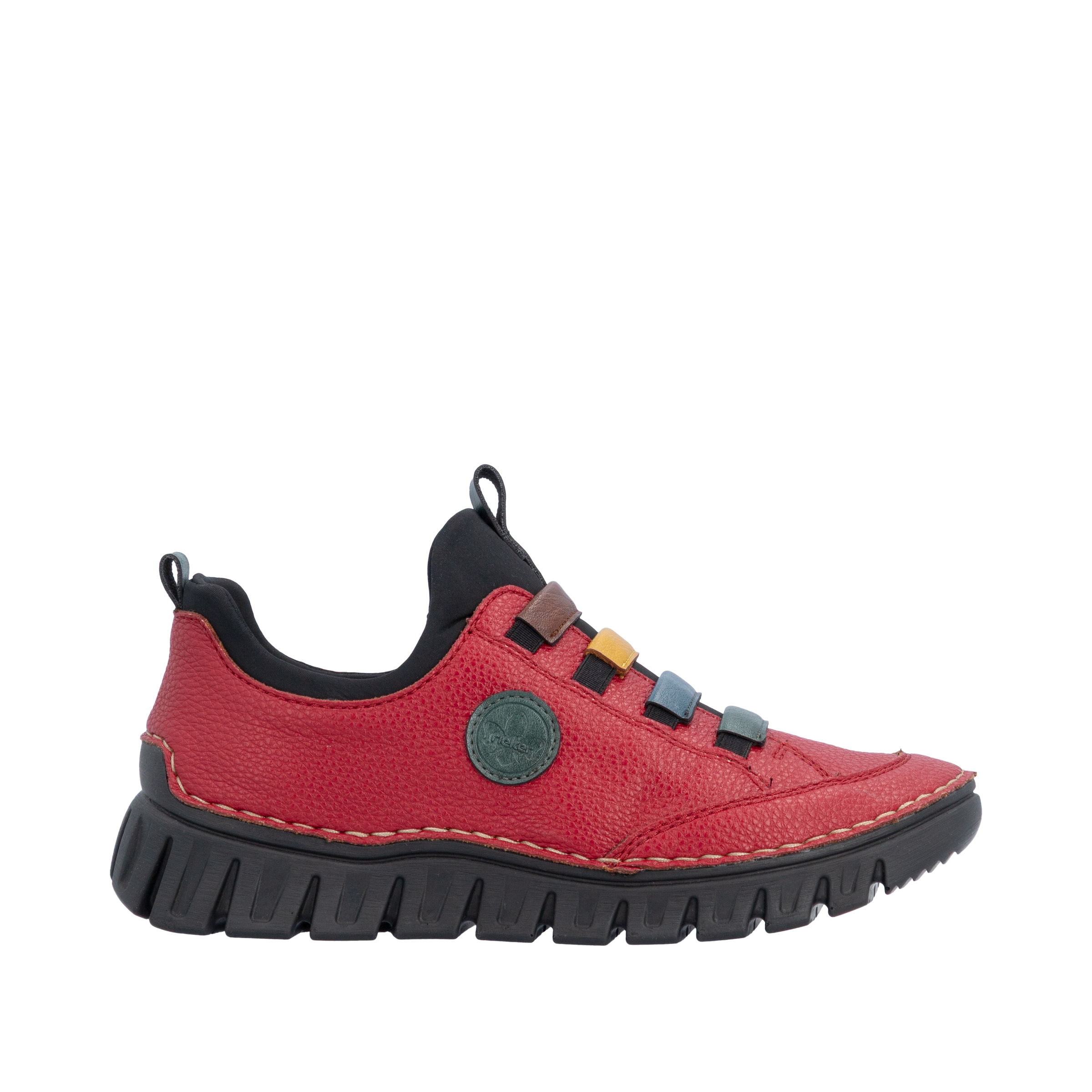 Rieker Slip-On Sneaker  Slipper, Schlupfschuh, Halbschuh mit elastischem Einstieg