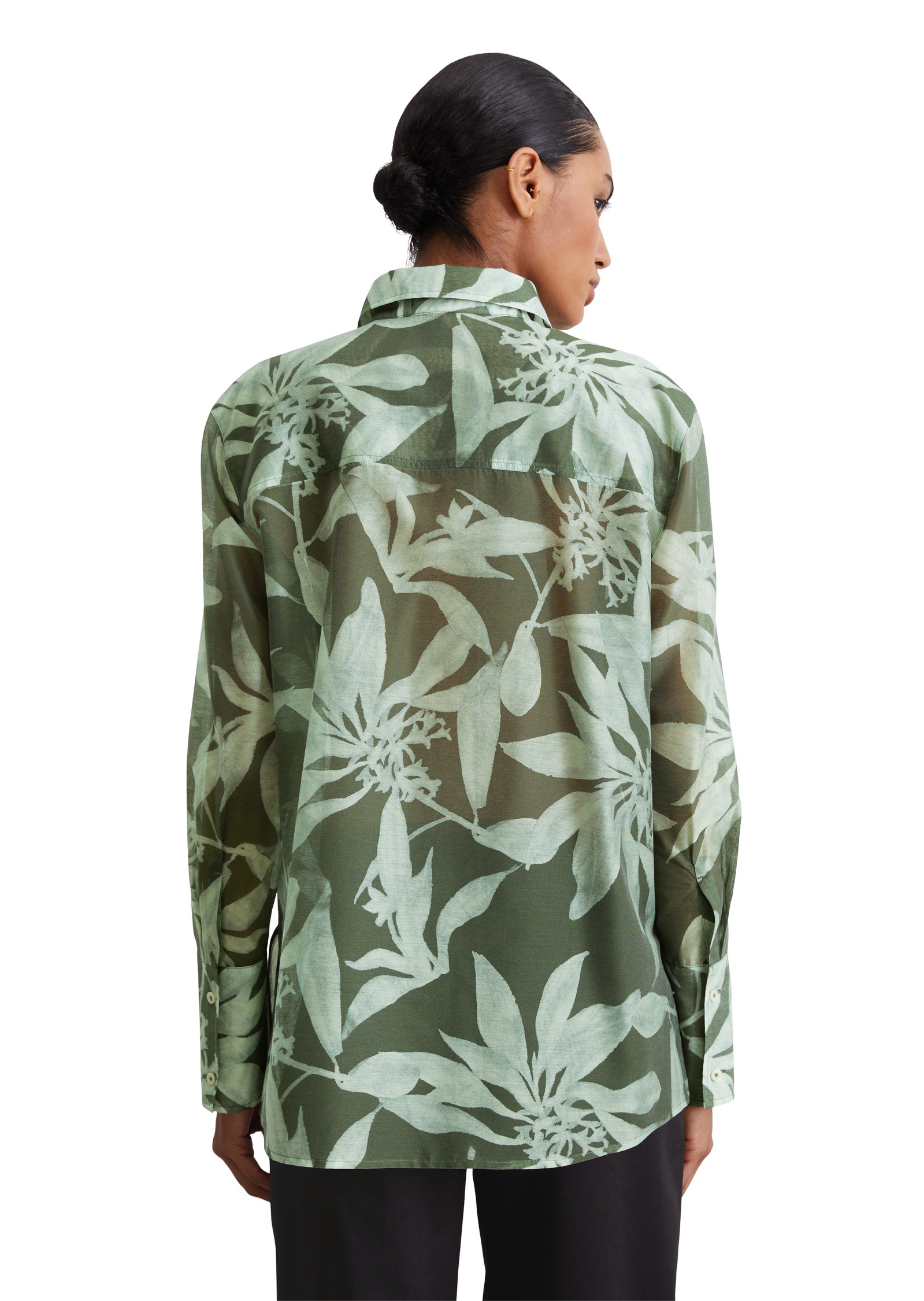 Thumbnail - Marc OPolo Langarmbluse "mit TENCEL™ Lyocell"