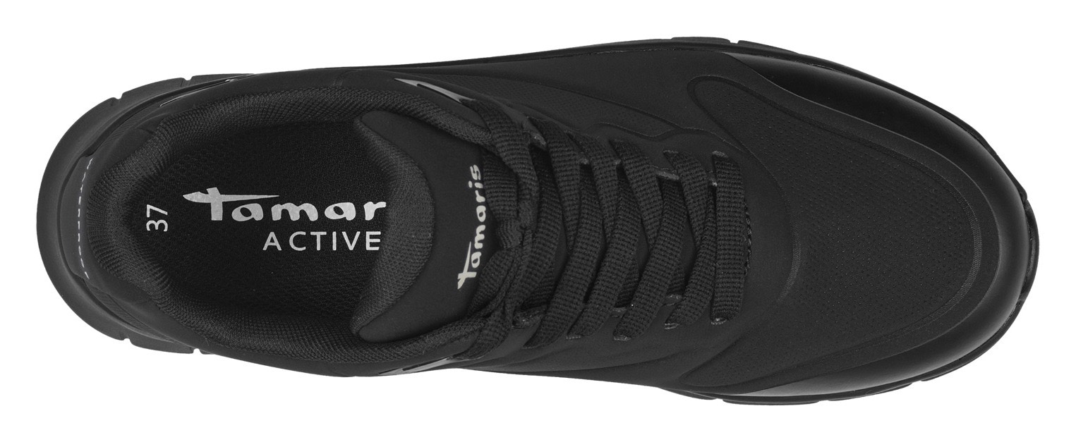 Tamaris Keilsneaker, Freizeitschuh, Halbschuh, Schnürschuh mit waterproof-Ausstattung