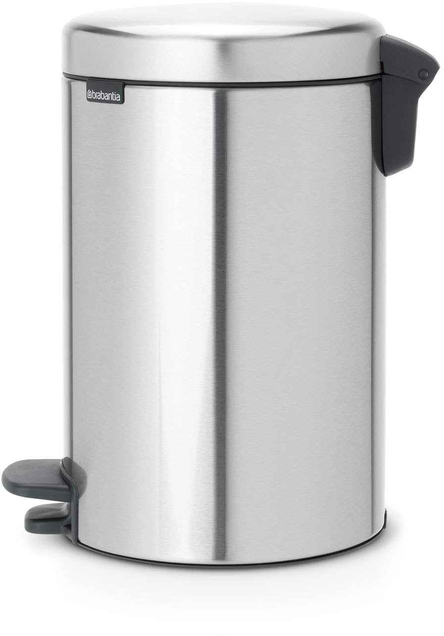 Brabantia Mülleimer »NewIcon Treteimer, 12L«, sanft schließender Deckel, mit leichter Pedalbedienung