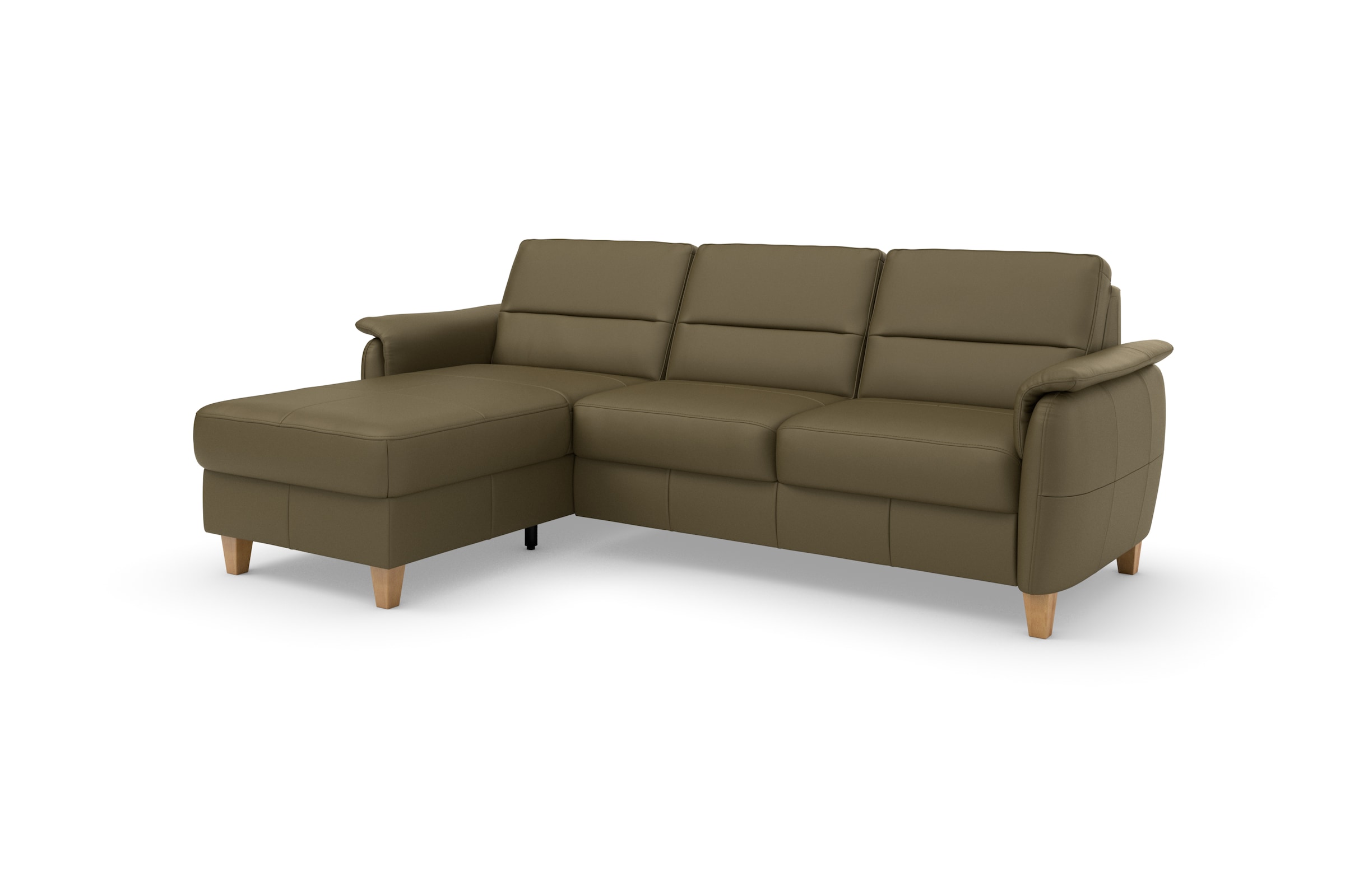 Home affaire Ecksofa »Palmera L-Form«, Federkern, wahlweise mit Bettfunktion und mit/ohne Bettkasten