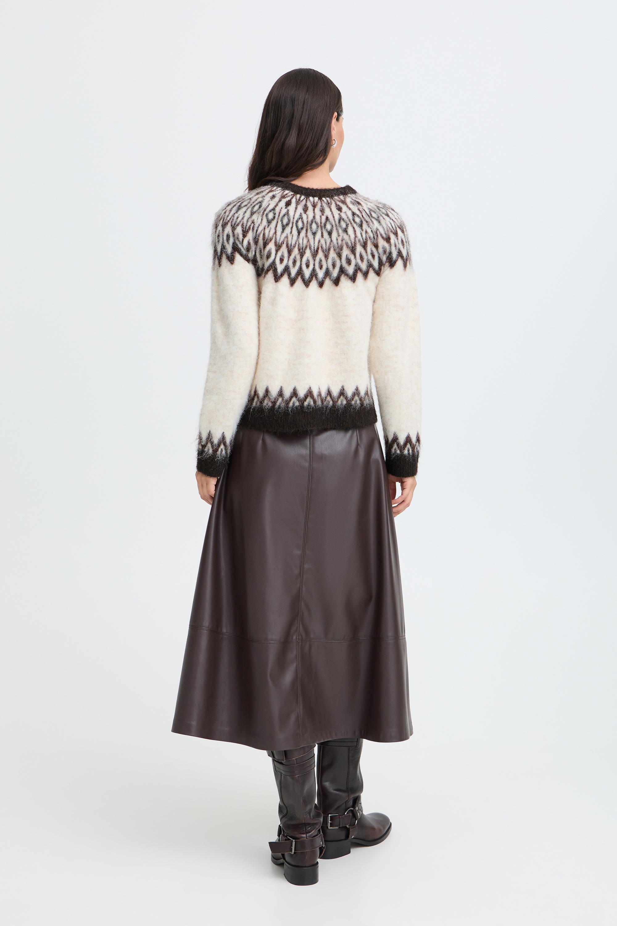 b.young Strickpullover »Damen Langarm BYMILOU«