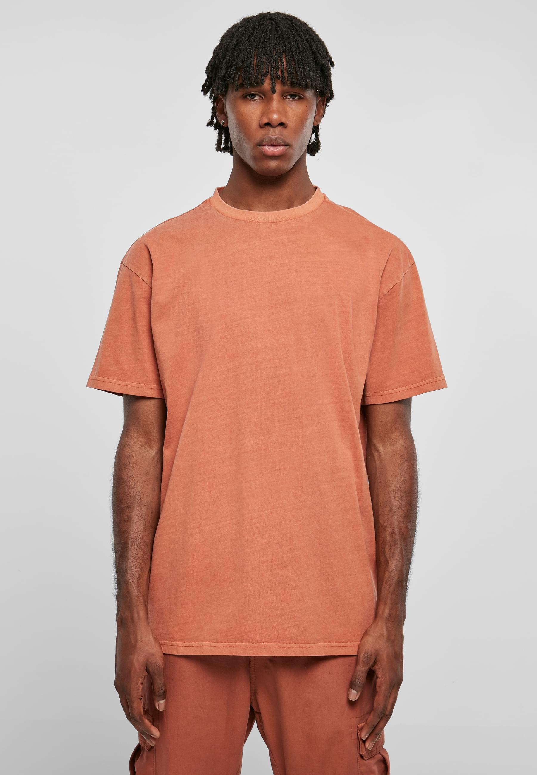URBAN CLASSICS Kurzarmshirt »Urban Classics Herren Heavy Oversized Garment Dye Tee«, (1 tlg.)