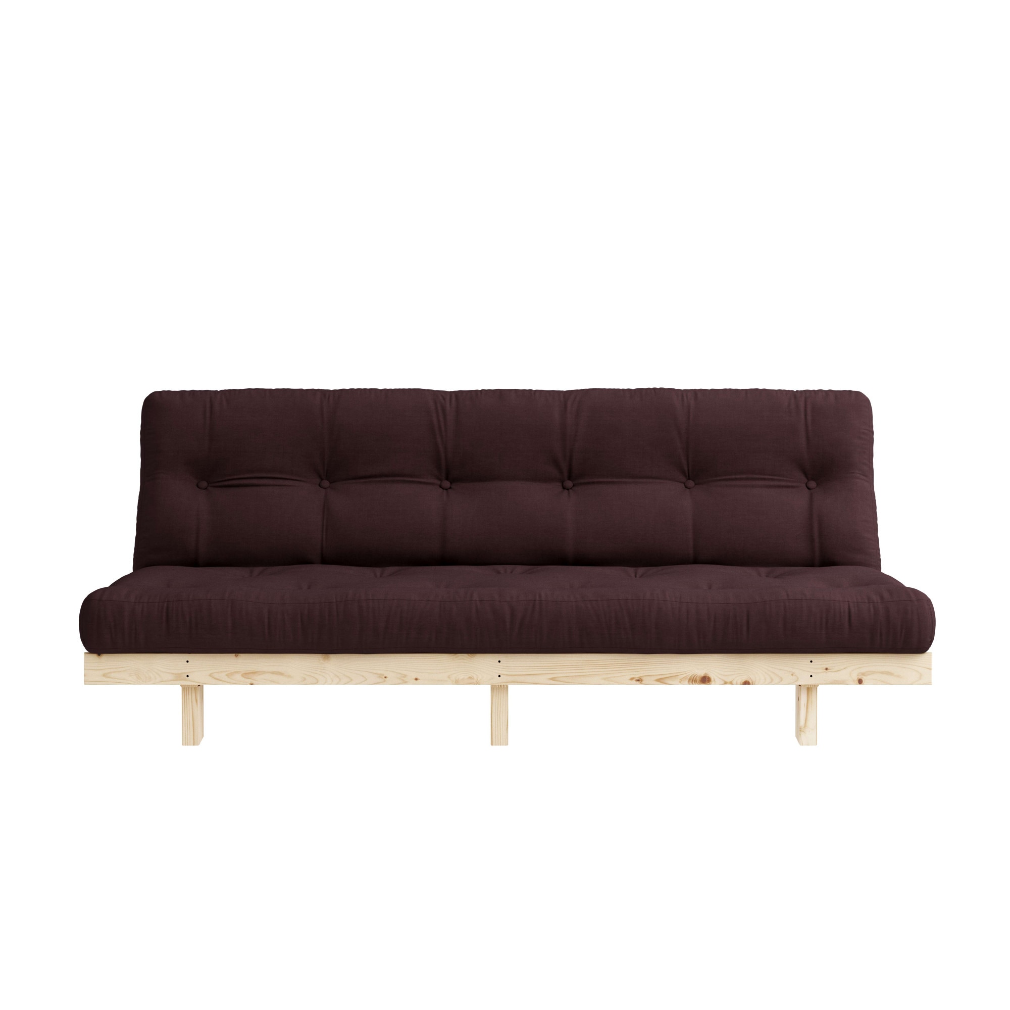 Karup Design Schlafsofa "Lean 200 Schlafsofa, Gästebett, Sofa mit Futonmatratze" Inkl. Futonmatratze, Liegefläche 130x200 cm, FSC zertifizierte Kiefer