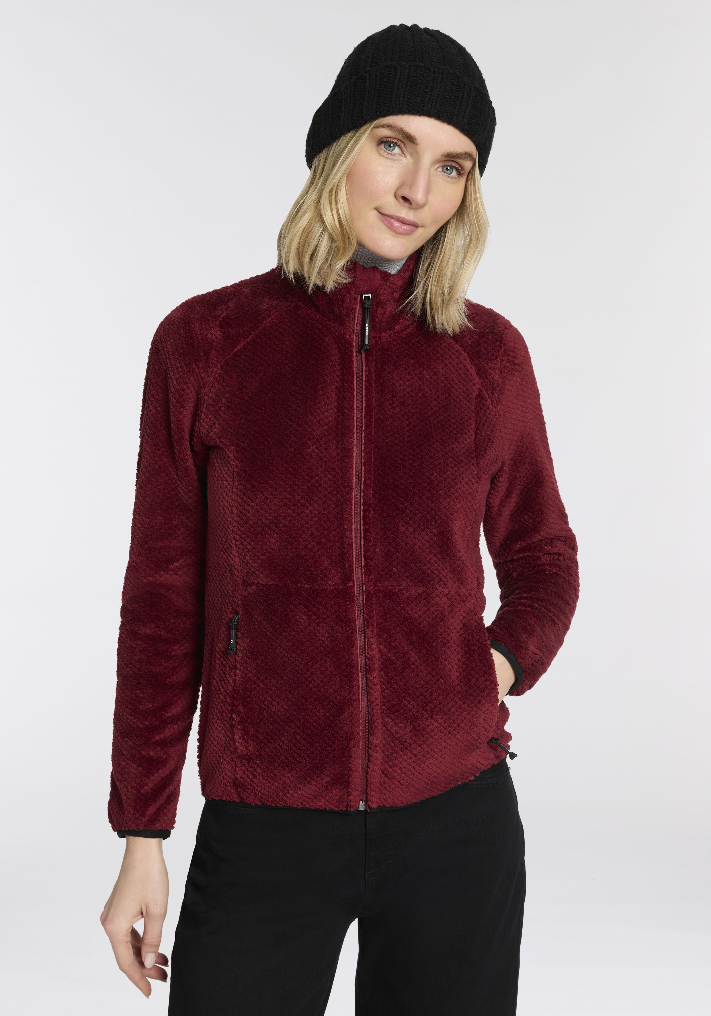 Killtec "KOW 6 WMN KNTFLC JCKT" wärmende Fleecejacke, mit windabweisender Funktion