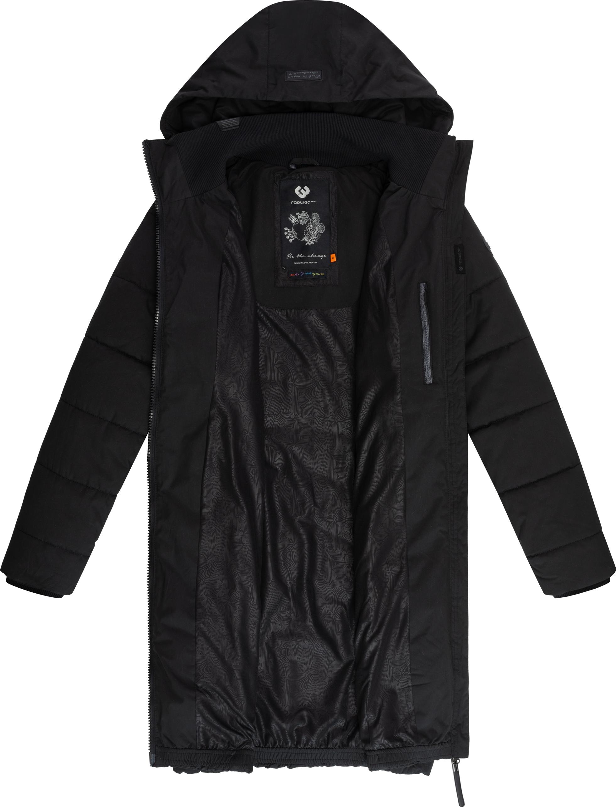 Ragwear Steppmantel »Dizzie Coat«, Wasserdichter Winterparka mit gefütterter Kapuze