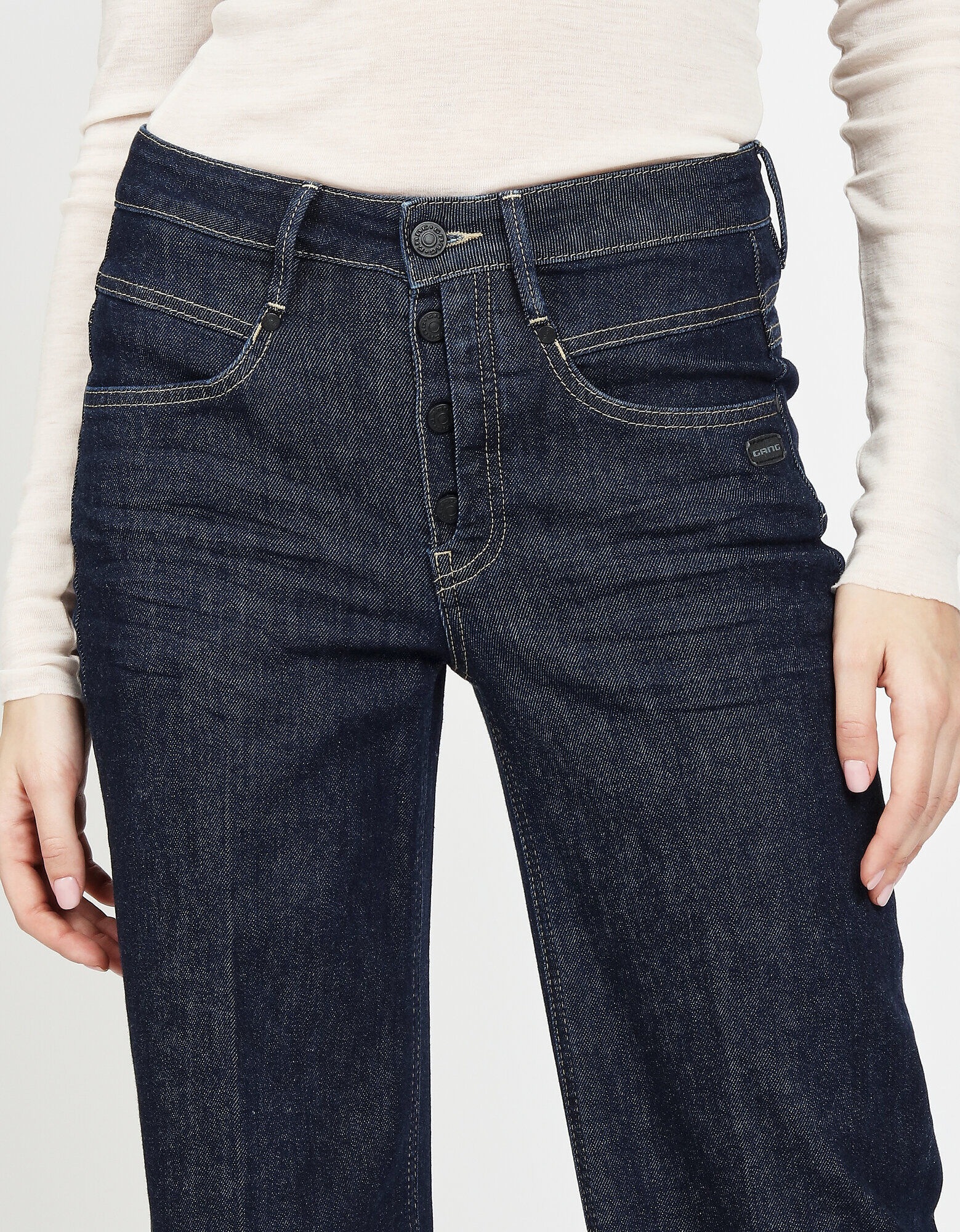 GANG Relax-fit-Jeans »94MEDINA WIDE« mit normaler Beinlänge