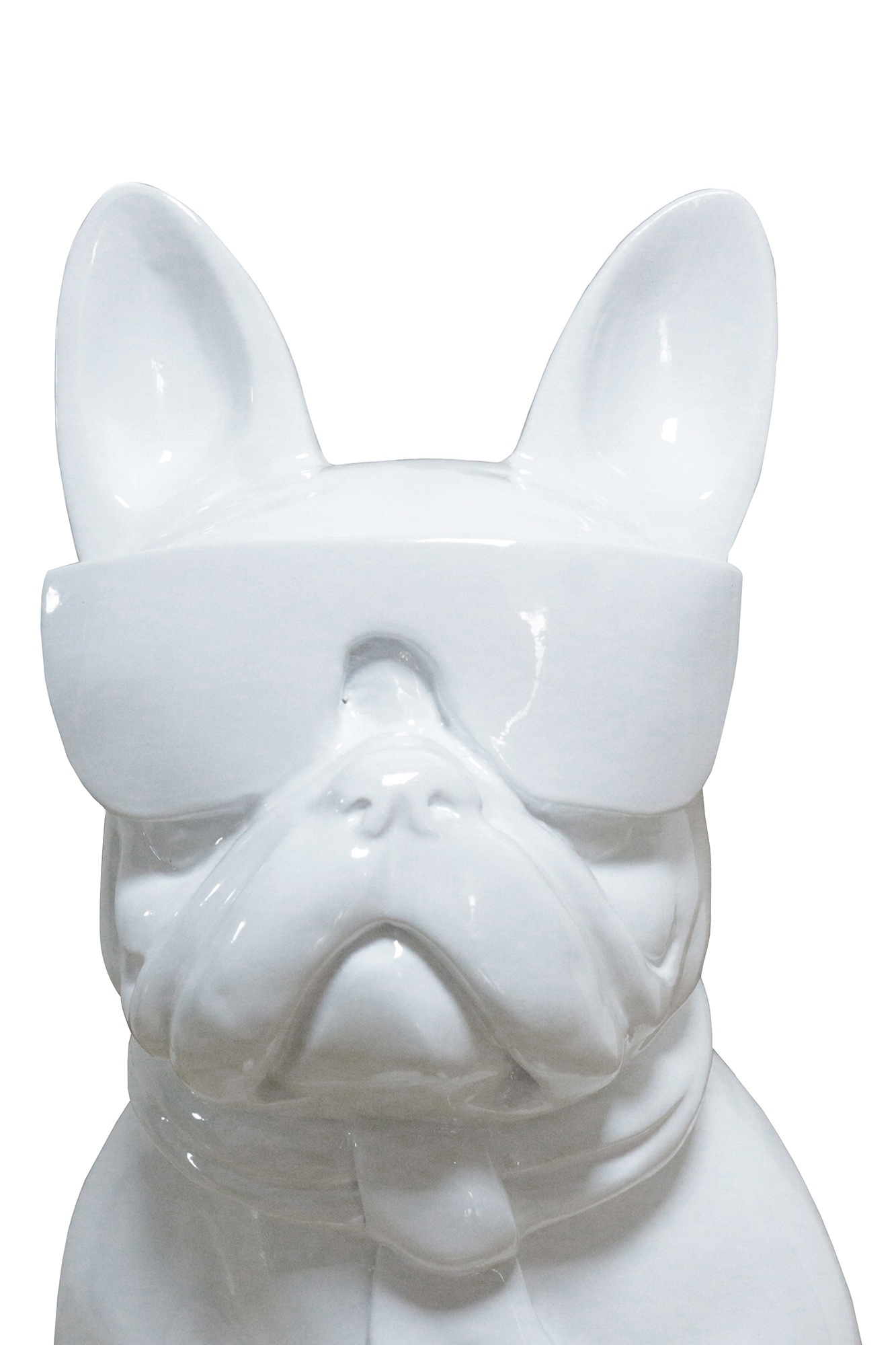 Kayoom Skulptur »Skulptur Bulldog 125«, Coole Bull-Dog Skulptur aus langlebigem Kunstharz und Steinpulver