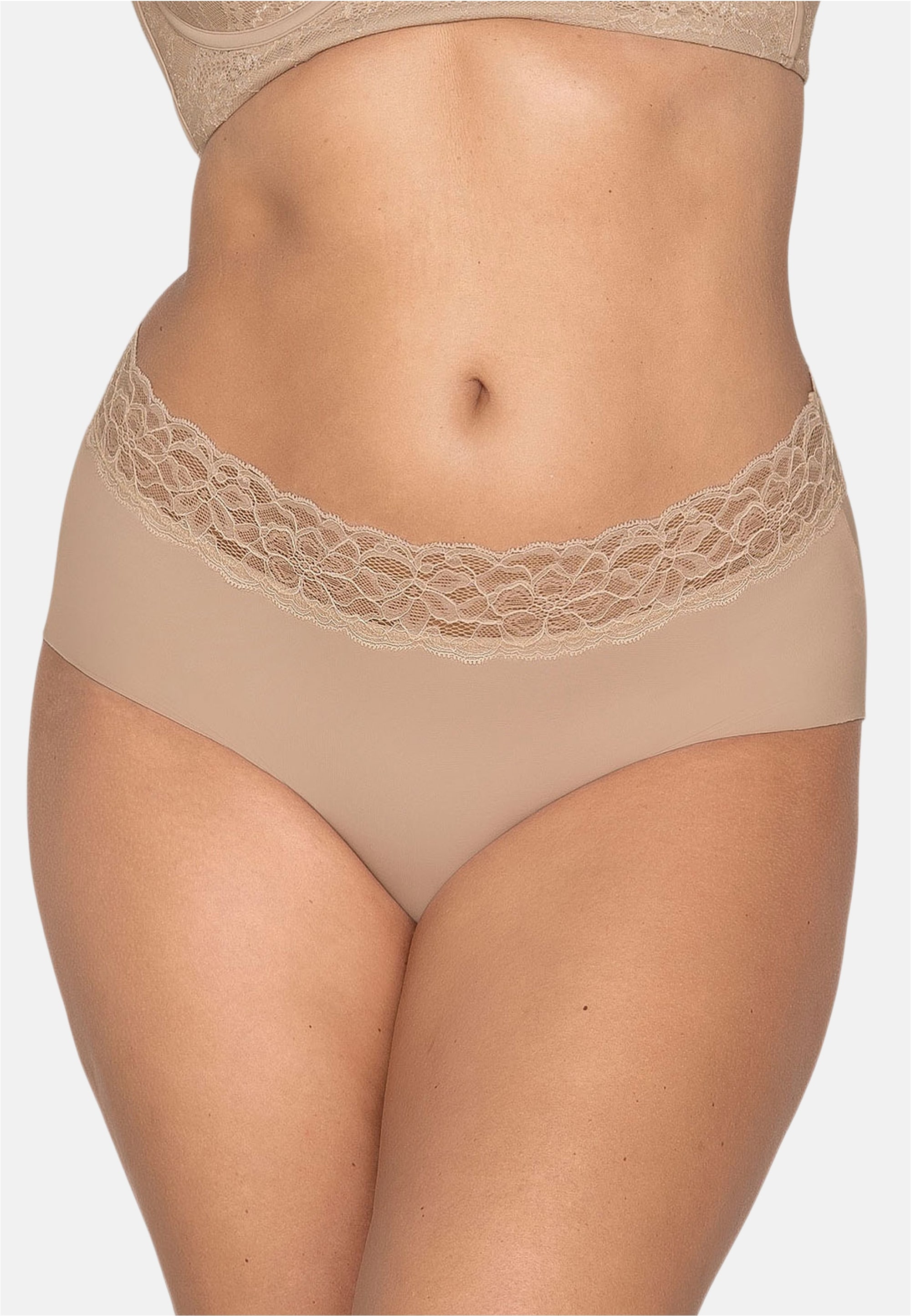 LEONISA Panty, mit floralem Spitzenbesatz günstig online kaufen