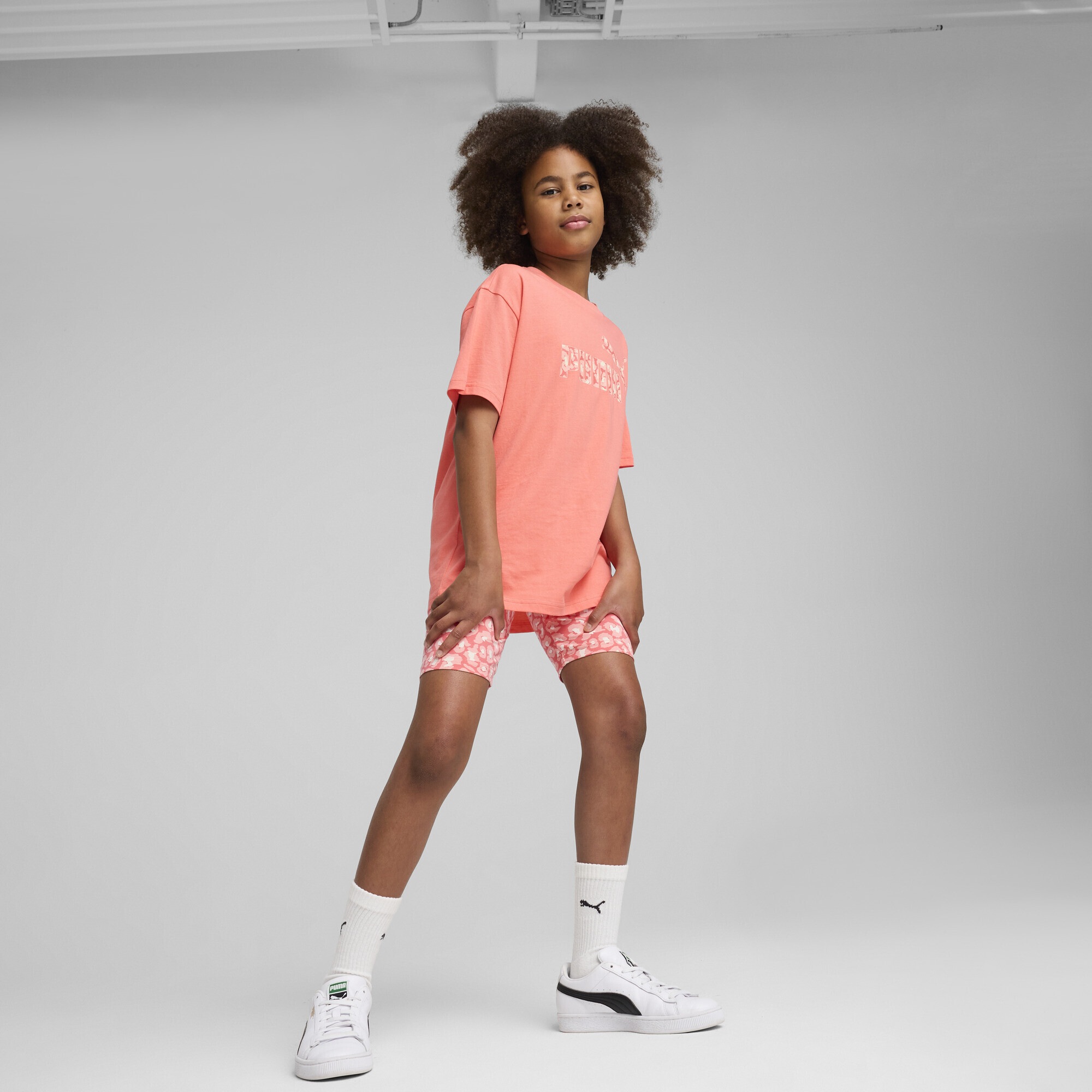 PUMA Leggings »Essentials+ Animal Radlerhose Mädchen«
