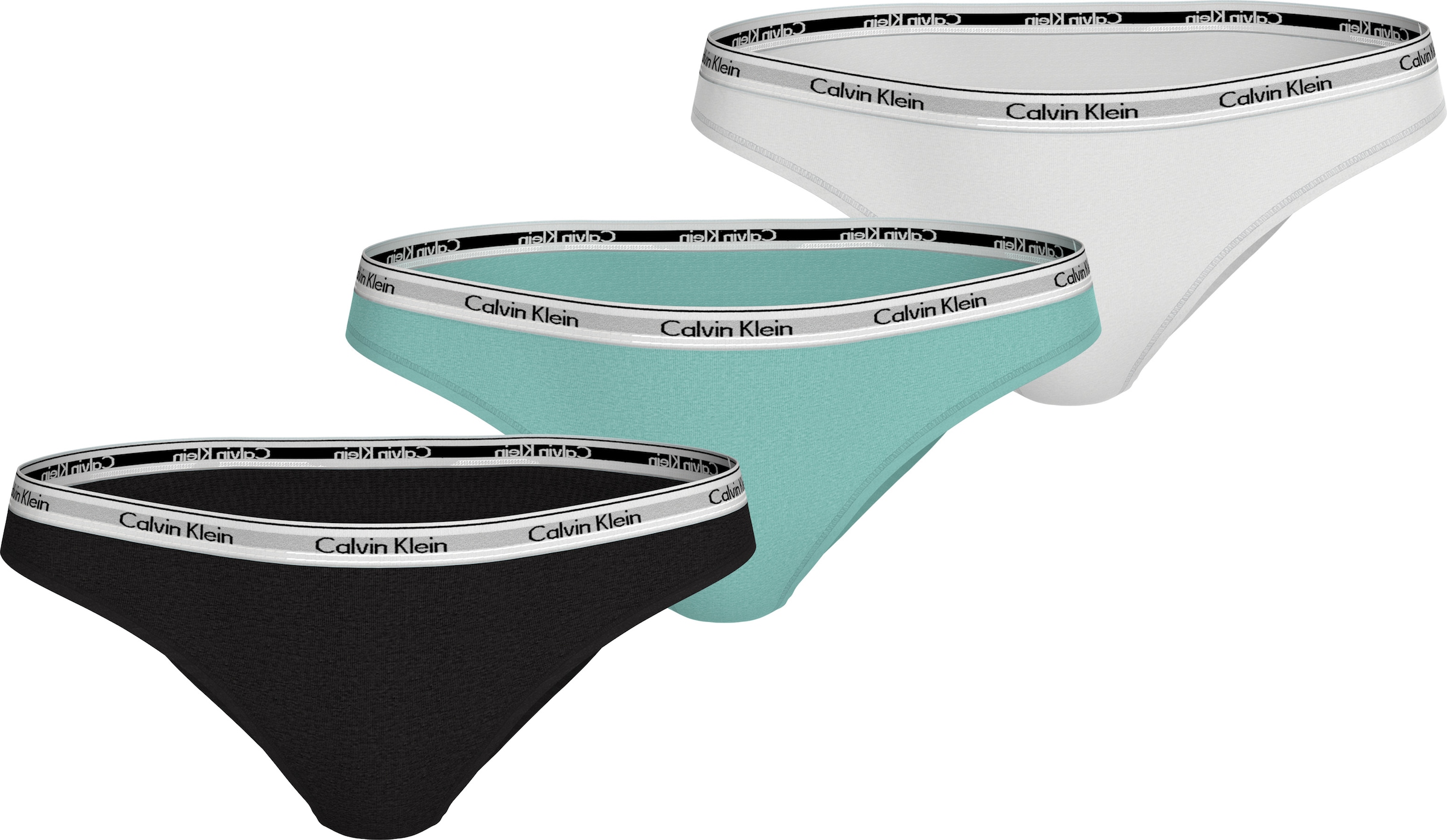 Calvin Klein Underwear Bikinislip "3 PACK BIKINI (LOW-RISE)", 3 Stk. Low Ri günstig online kaufen