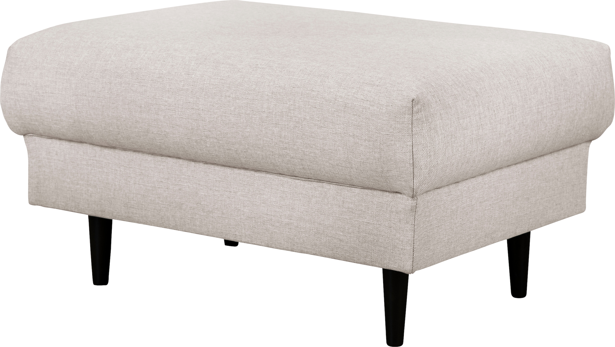 Home affaire Polsterhocker »VEYRAS Sitzhocker, Maße B/T/H: 90/65/46 cm«, mit Wellenunterfederung, passend zur Serie Veyras