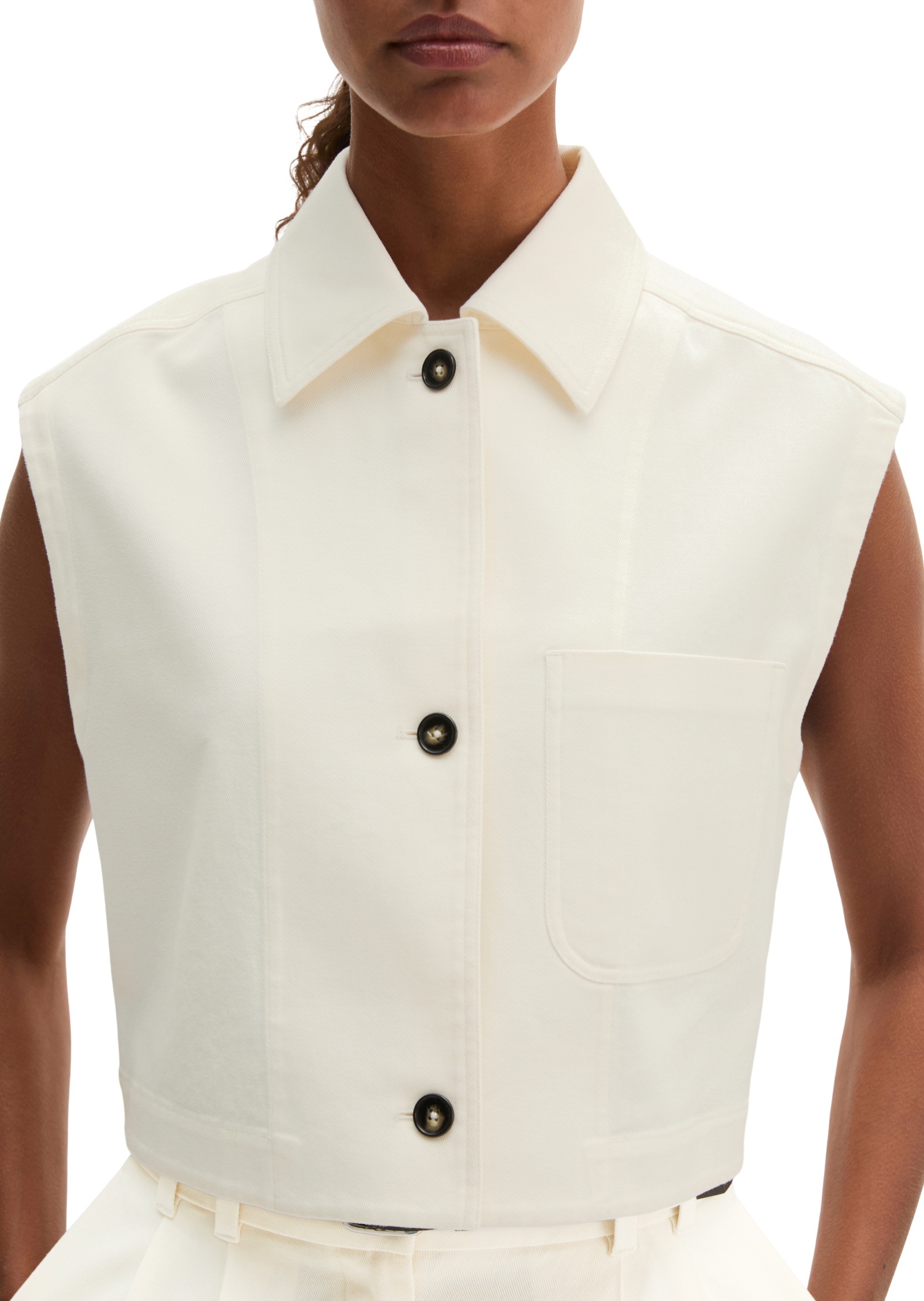 Marc O'Polo Anzugweste »aus Baumwoll-Twill-Stretch«