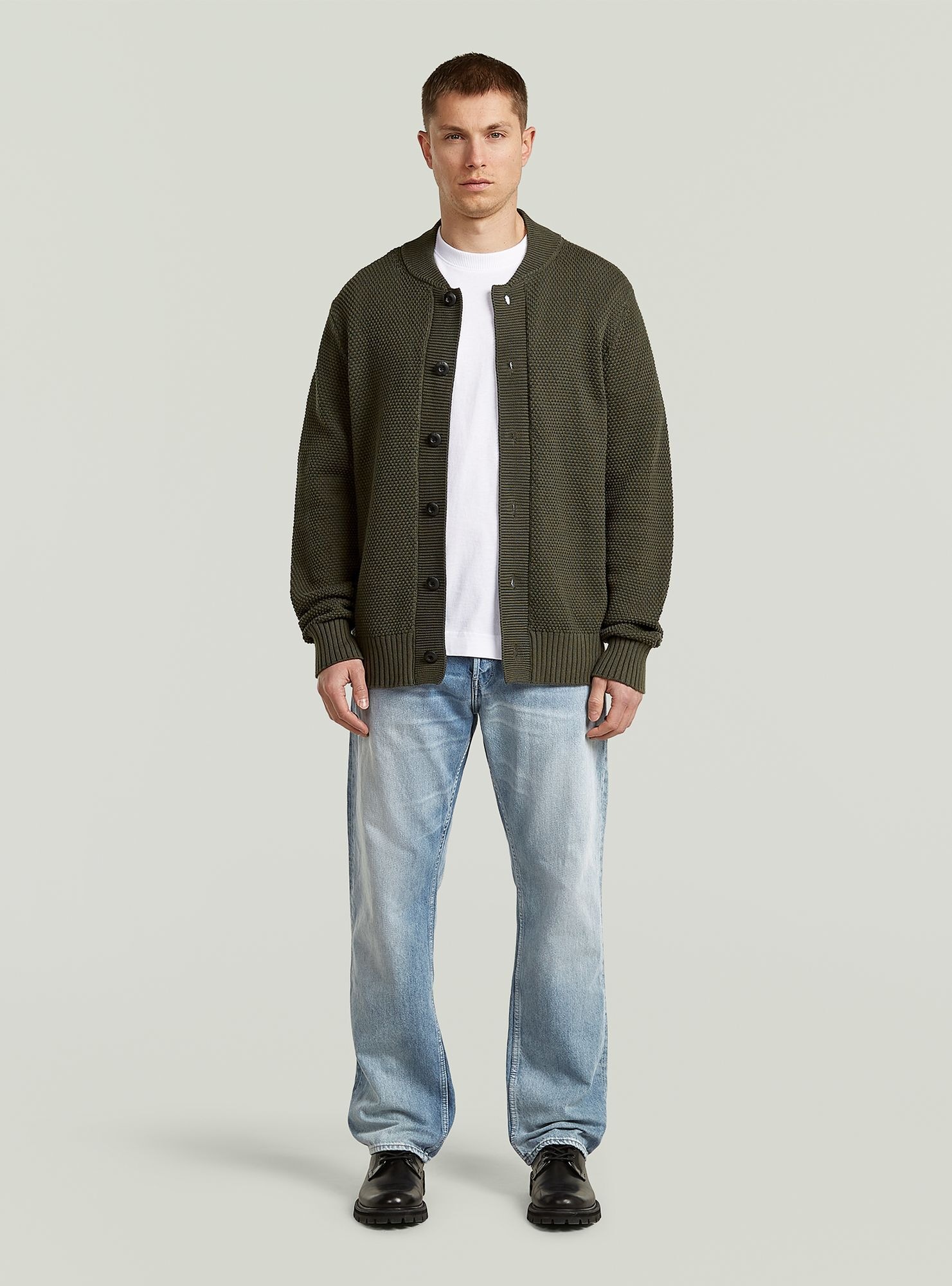 G-STAR Cardigan »Honey Comb Structure Cardigan Knit«