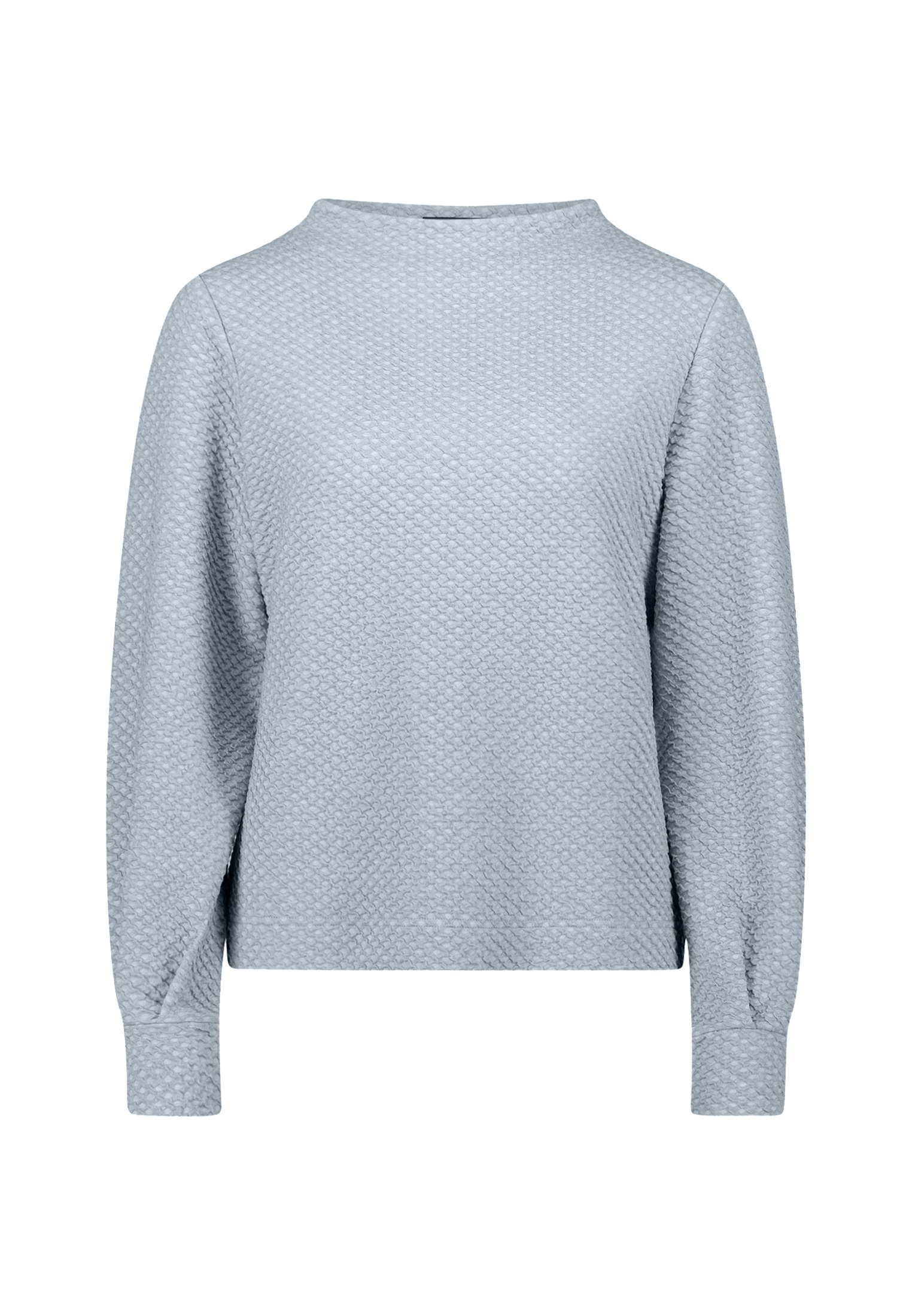 Zero Sweatshirt "zero Damen Sweatshirt strukturiert Stehkragen", strukturie günstig online kaufen