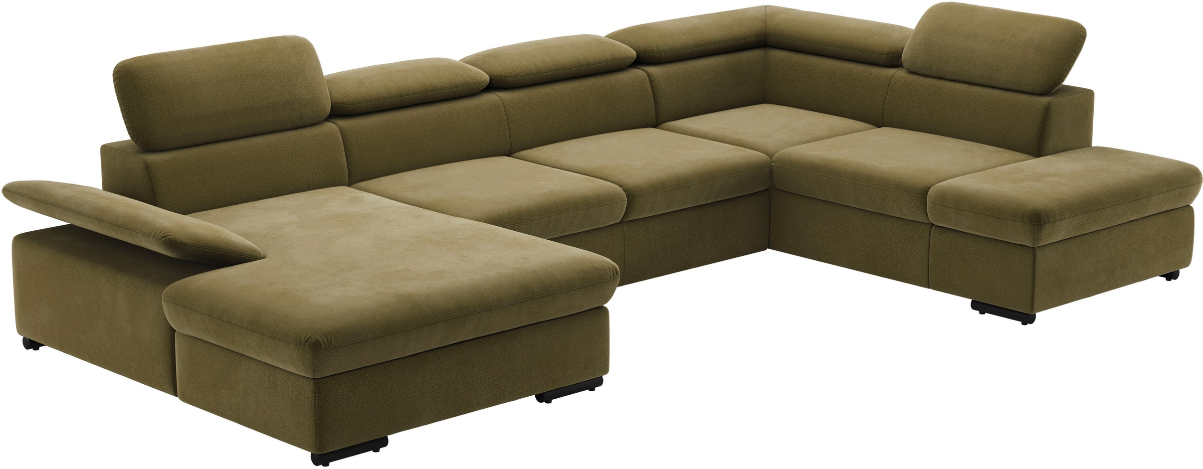 sit&more Wohnlandschaft »Alcudia U-Form«, wahlweise mit Bettfunktion
