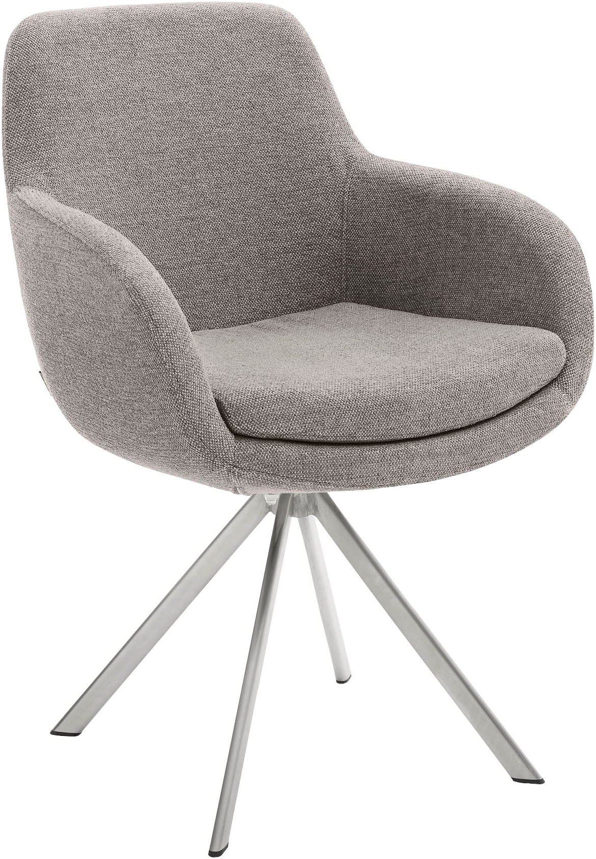 Musterring Esszimmerstuhl "Tavia", (Set), 2 St., Chenille, Stativgestell Ed günstig online kaufen