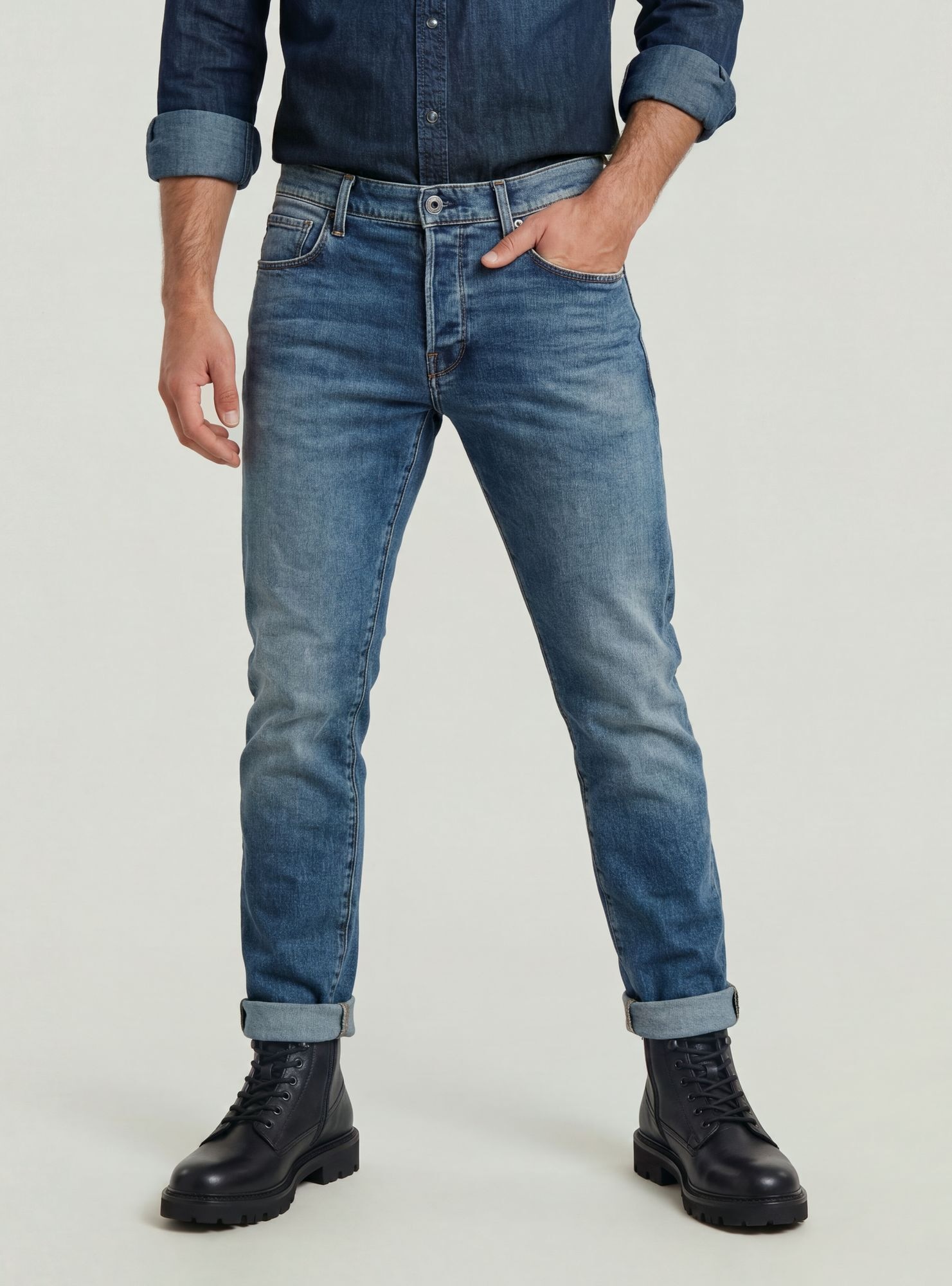 G-STAR 5-Pocket-Jeans »3301 Regular Tapered Jeans«