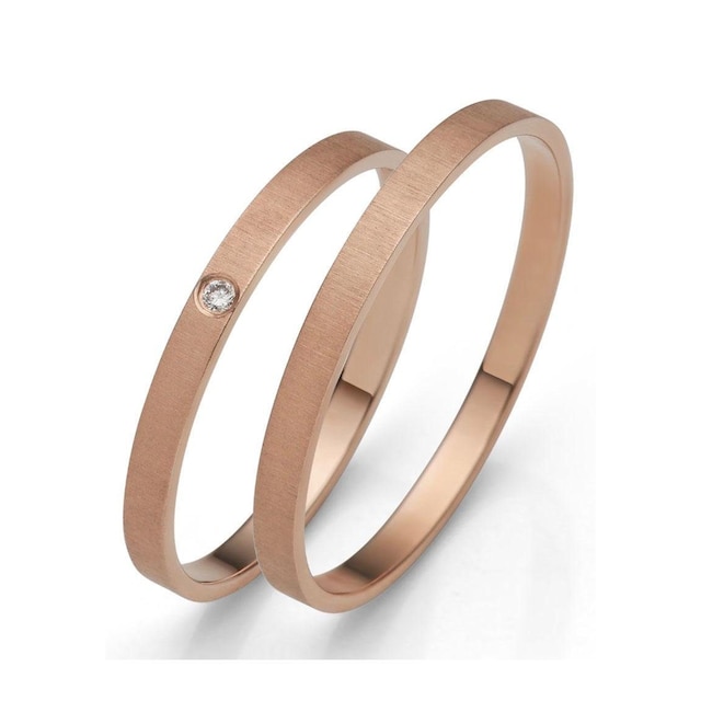 Firetti Trauring »Schmuck Geschenk Gold 375 Hochzeit Ehering \