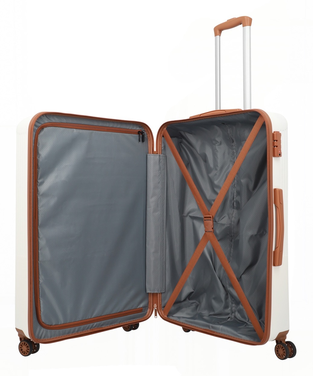 travelite Hartschalen-Trolley »BALI, in verschiedenen Größen und Farben«, 4 Rollen, Hartschallenkoffer Reisegepäck Reisekoffer TSA Schloss
