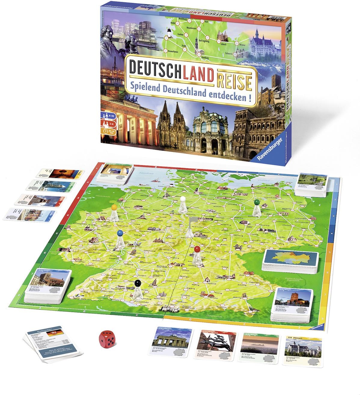 Ravensburger Spiel »Deutschlandreise«, Made in Europe