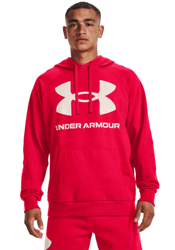 Under BIG BAUR | Armour® Kapuzensweatshirt für FLEECE ▷ RIVAL »UA HD« LOGO