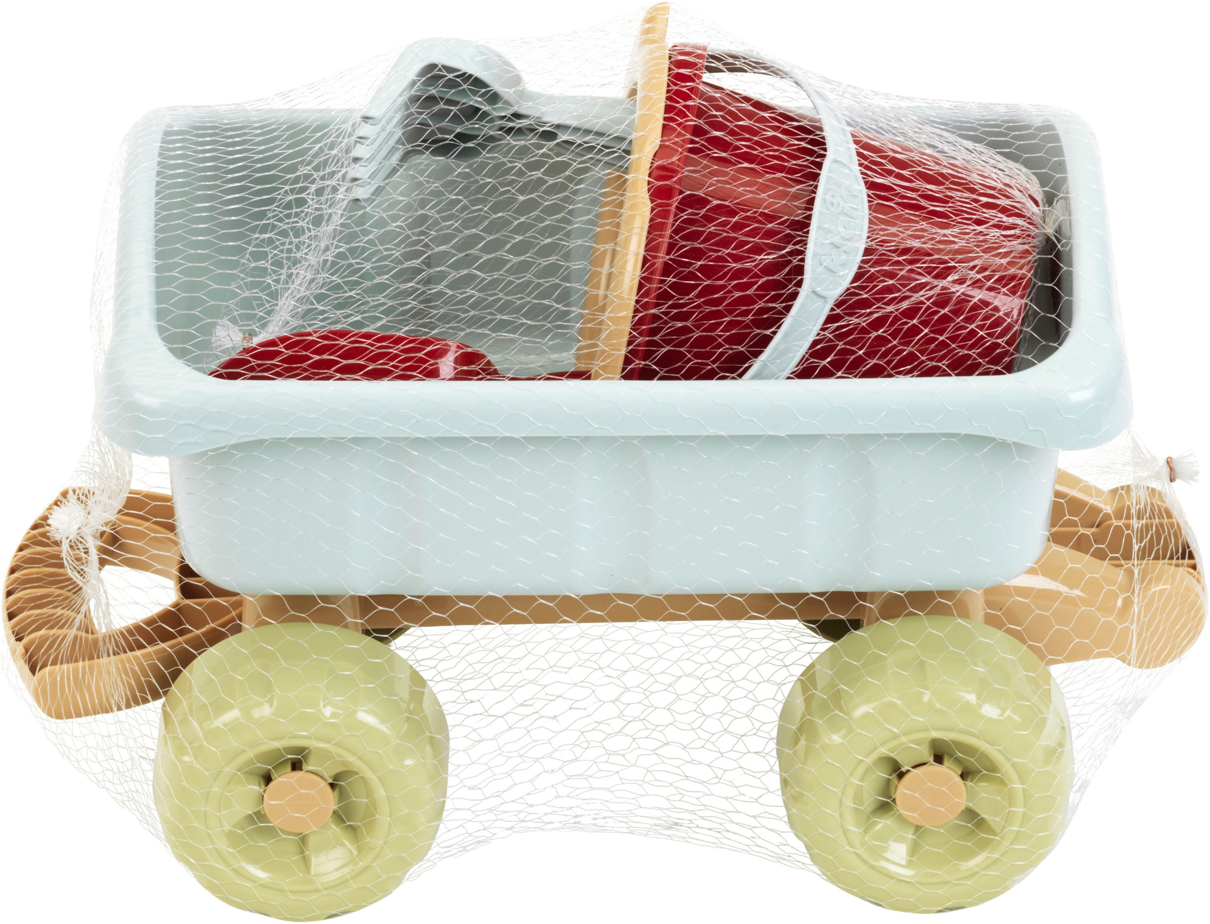 Klein Bollerwagen »Little Foot, Spiel-Bollerwagen mit Eimerset, aus Recyclingkunststoff«, Made in Germany
