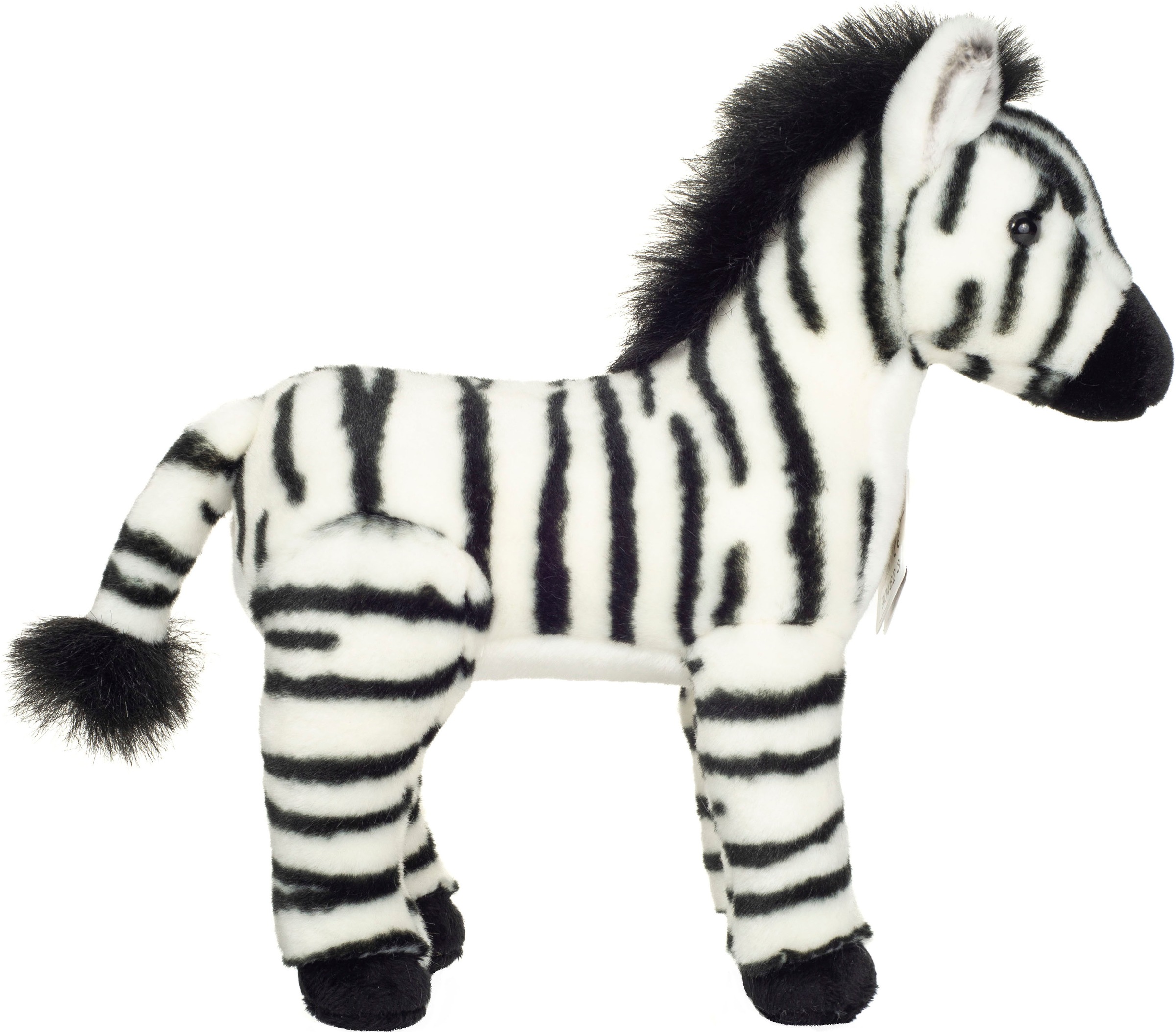 Teddy Hermann® Kuscheltier »Zebra, 25 cm«, zum Teil aus recyceltem Material