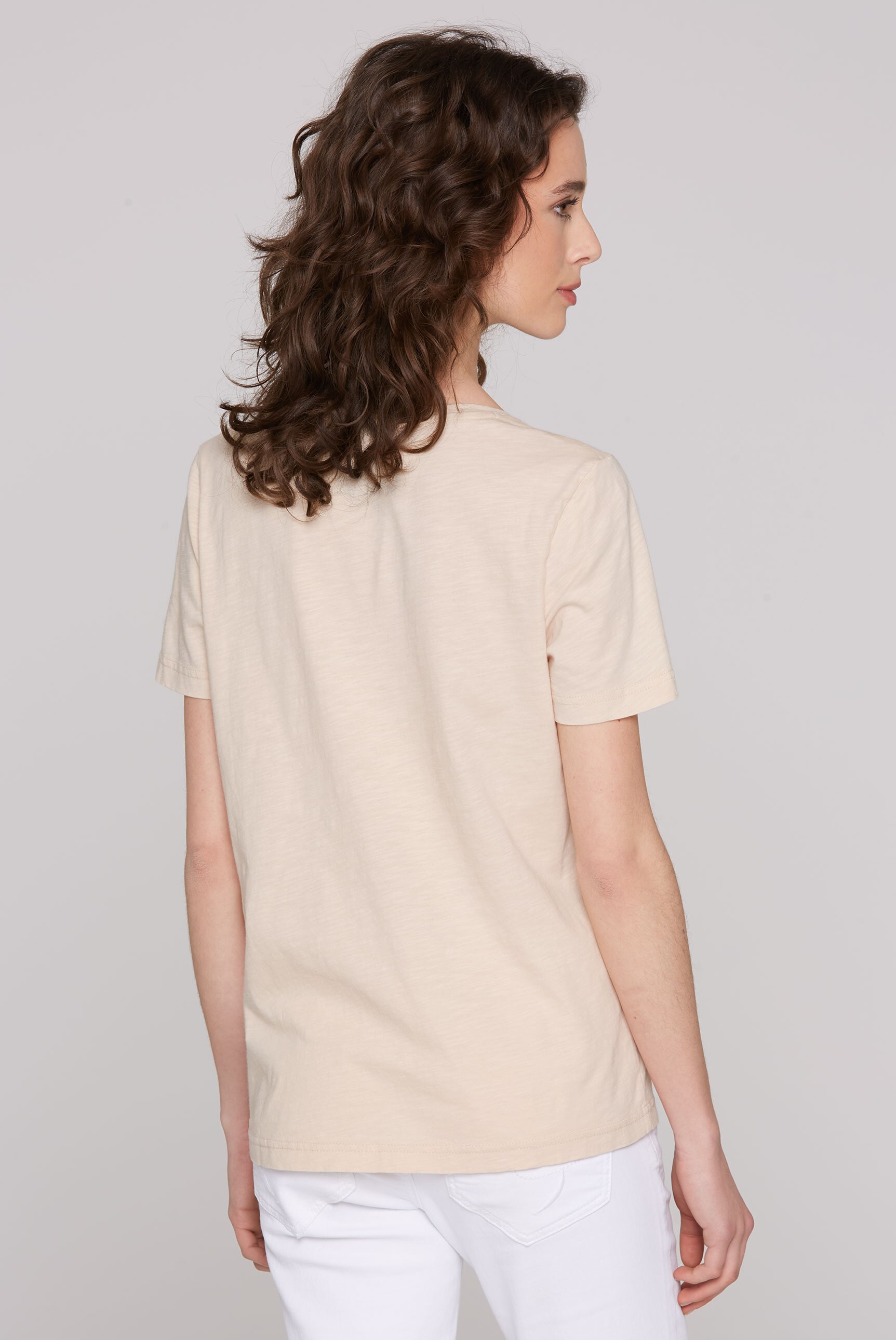 SOCCX V-Shirt, aus Baumwolle