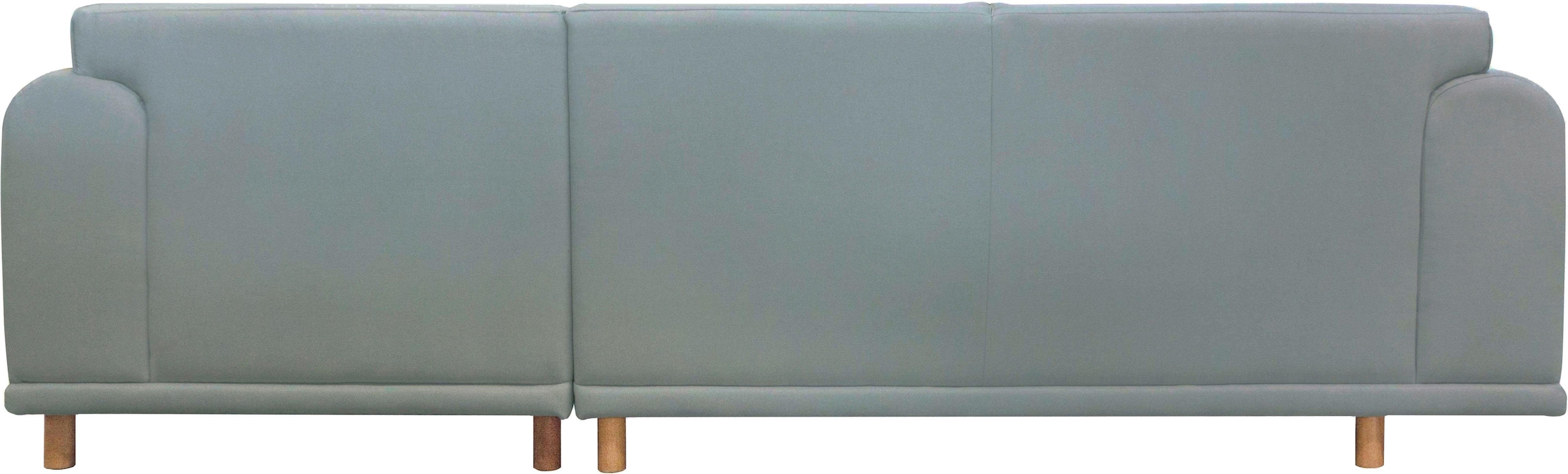 andas Ecksofa »Maroon L-Form«, in skandinavischem Design, mit losen Kissen