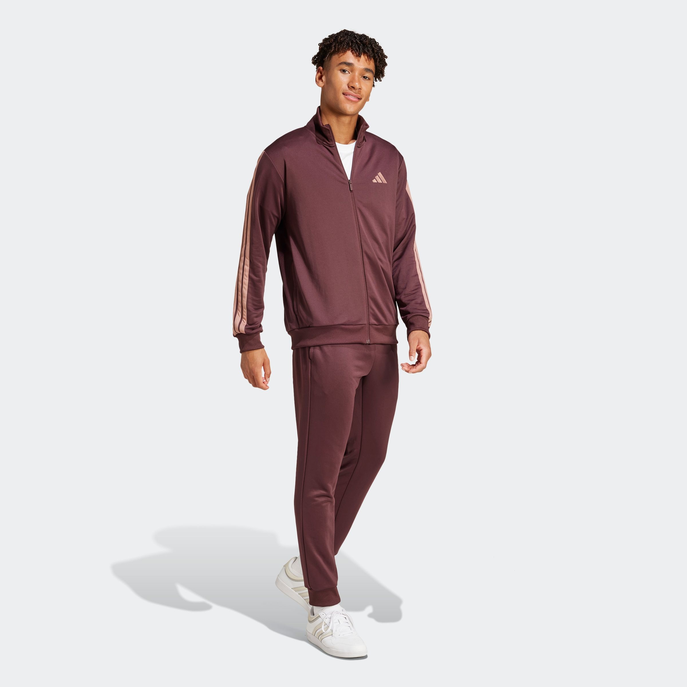 adidas Sportswear Trainingsanzug "M 3S FT TT TS" 2 Stk. tlg. drei Streifen günstig online kaufen