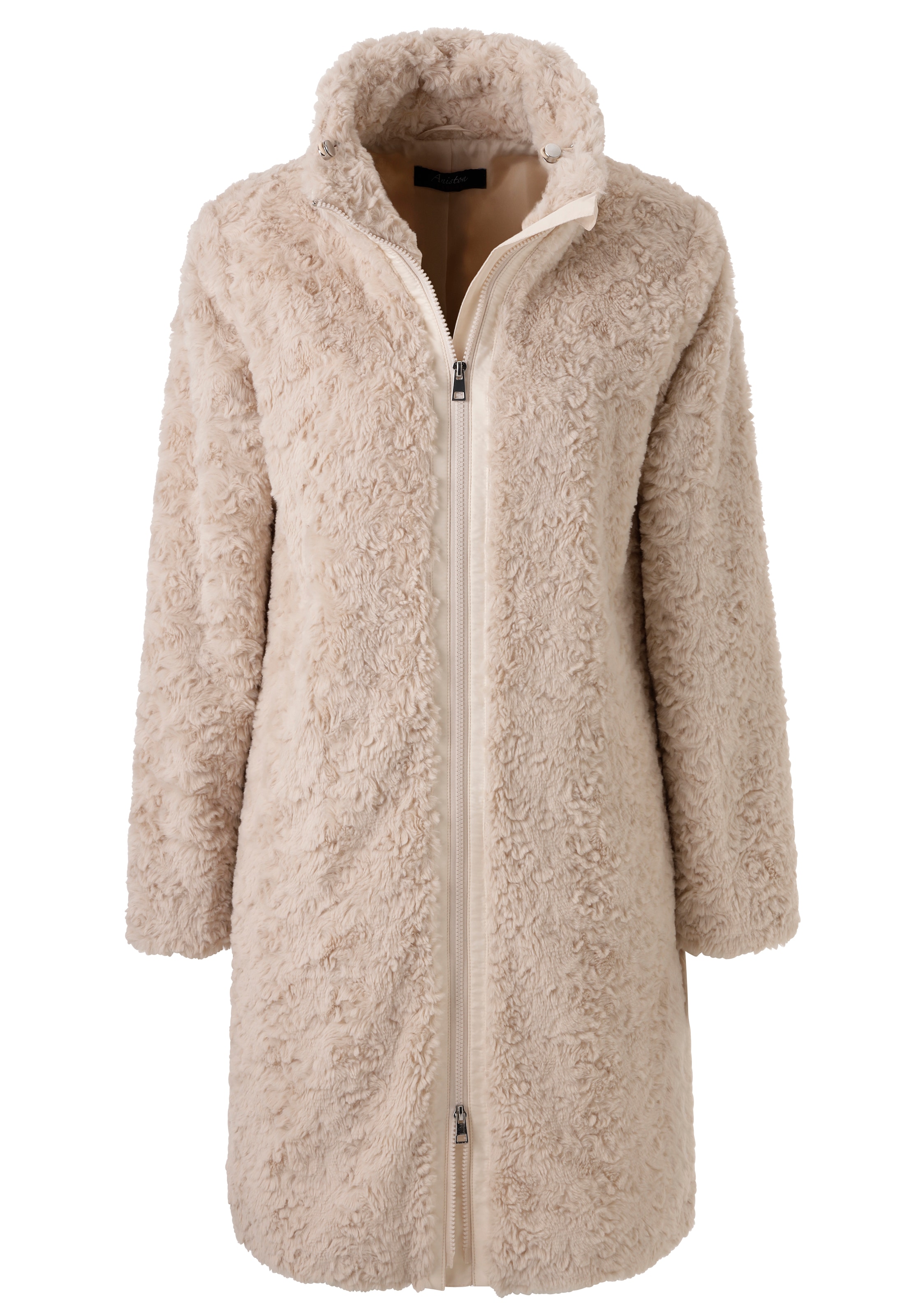 Aniston CASUAL Kurzmantel, aus superweichem, flauschigen Fellimitat - NEUE KOLLEKTION