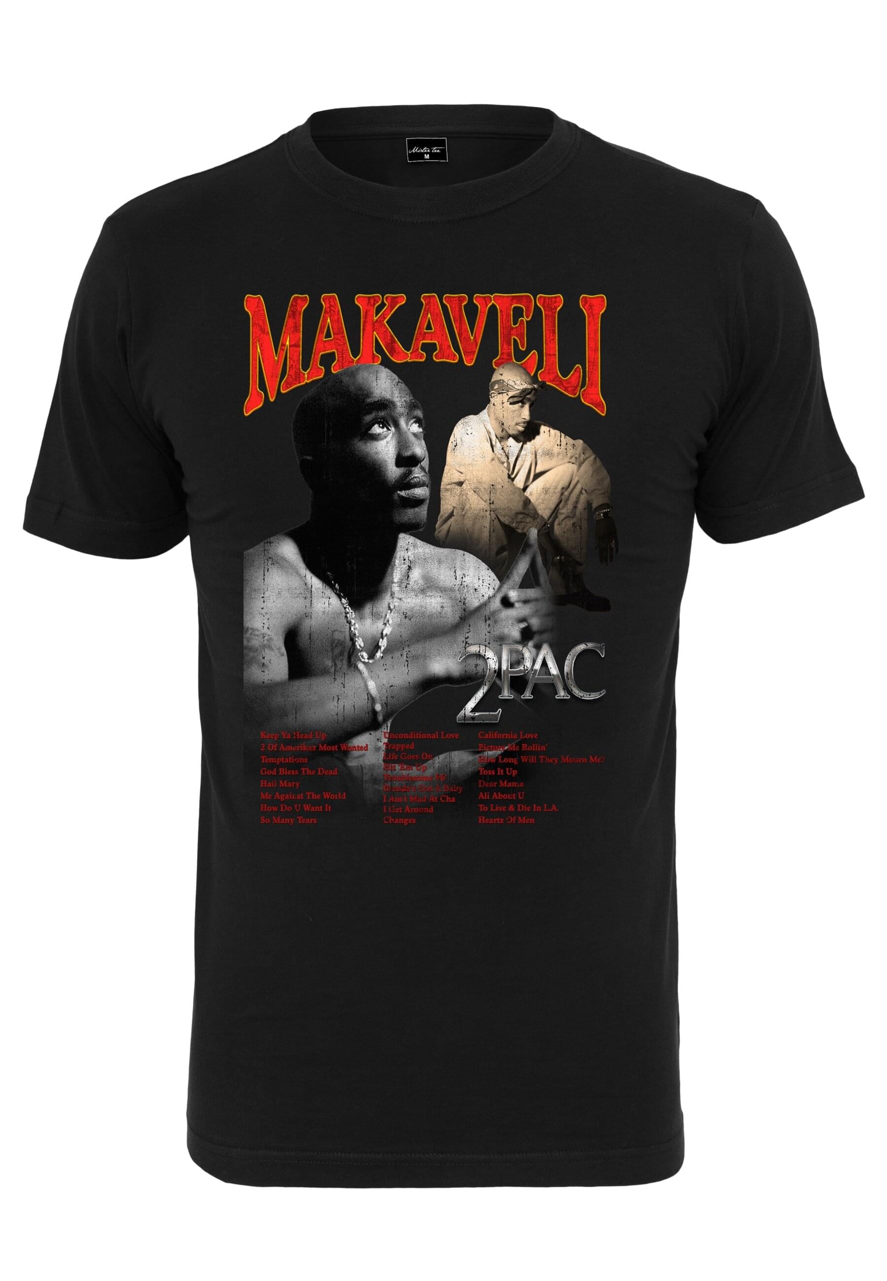 MisterTee T-Shirt "MisterTee Herren Tupac Makaveli Tee" 1 Stk. tlg. günstig online kaufen