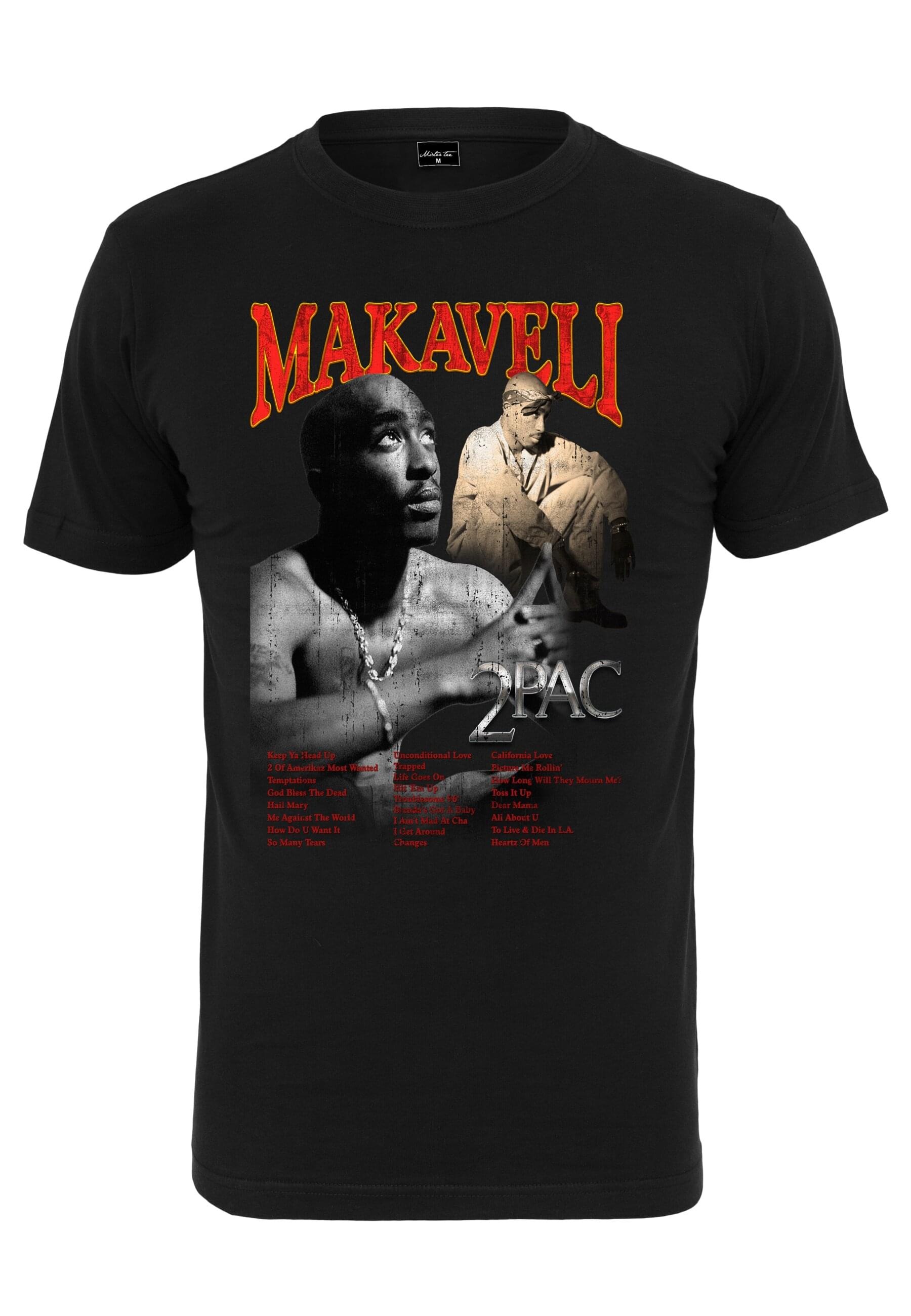 MisterTee T-Shirt "MisterTee Herren Tupac Makaveli Tee"