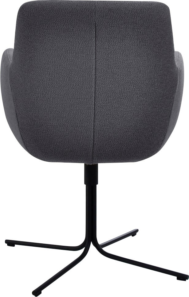 Thumbnail - K+W Komfort & Wohnen Drehstuhl "Pego" () filigranem 4-Fuß-Gestell in schwarz