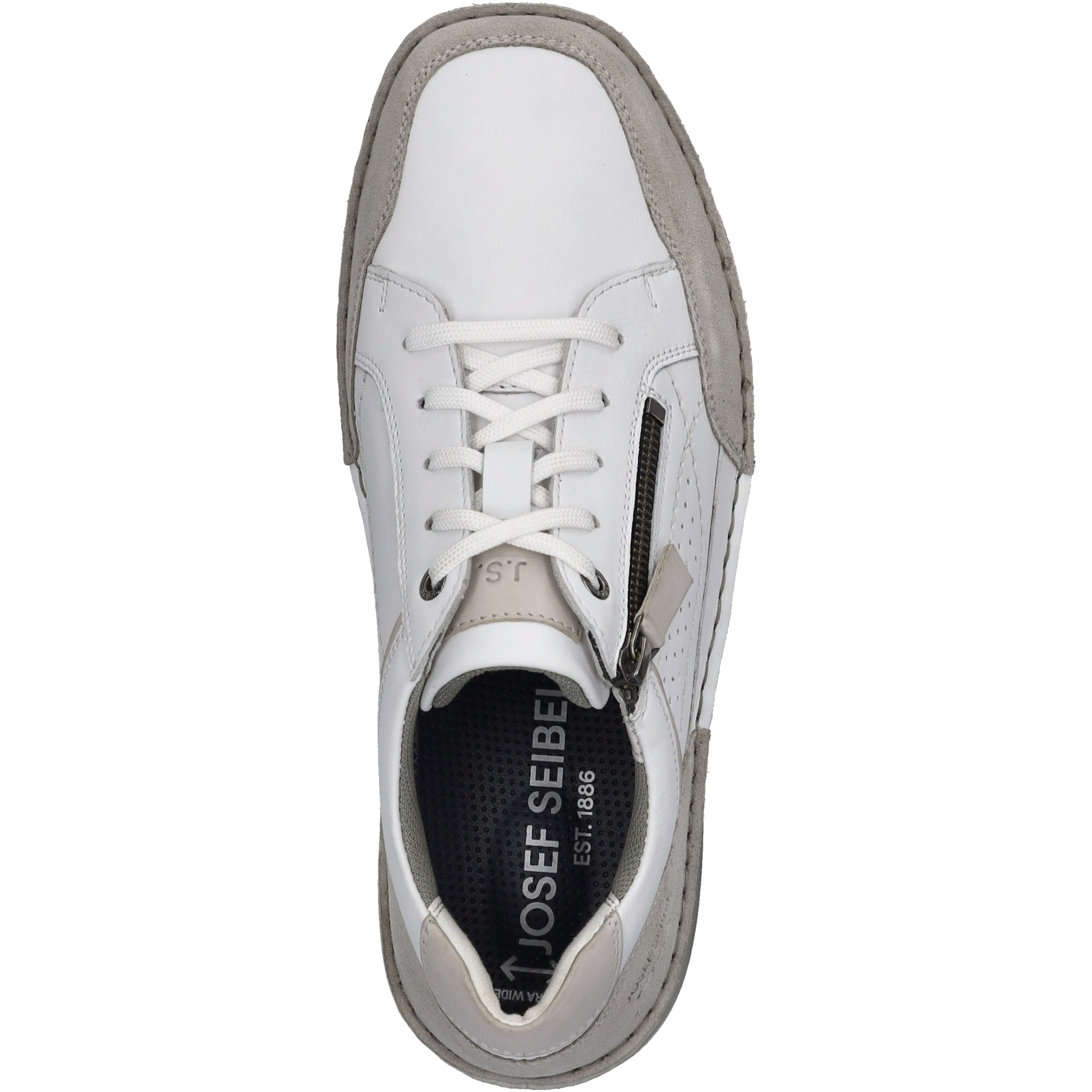 Josef Seibel Schnürschuh »New Anvers 11, weiss-kombi«