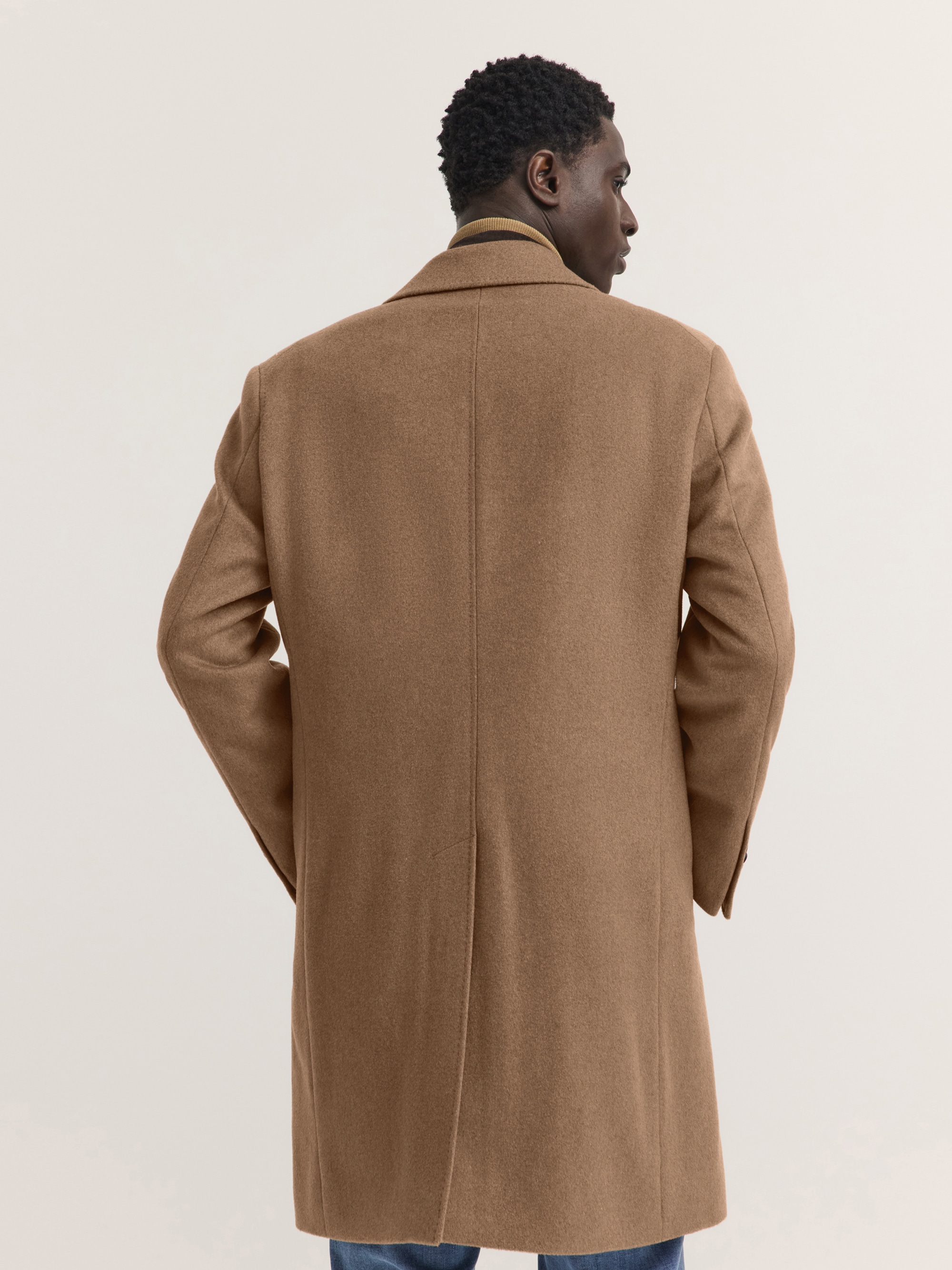 bugatti Kurzmantel »Modern Fit« Modern Fit Woll-Kaschmir Reverskragen