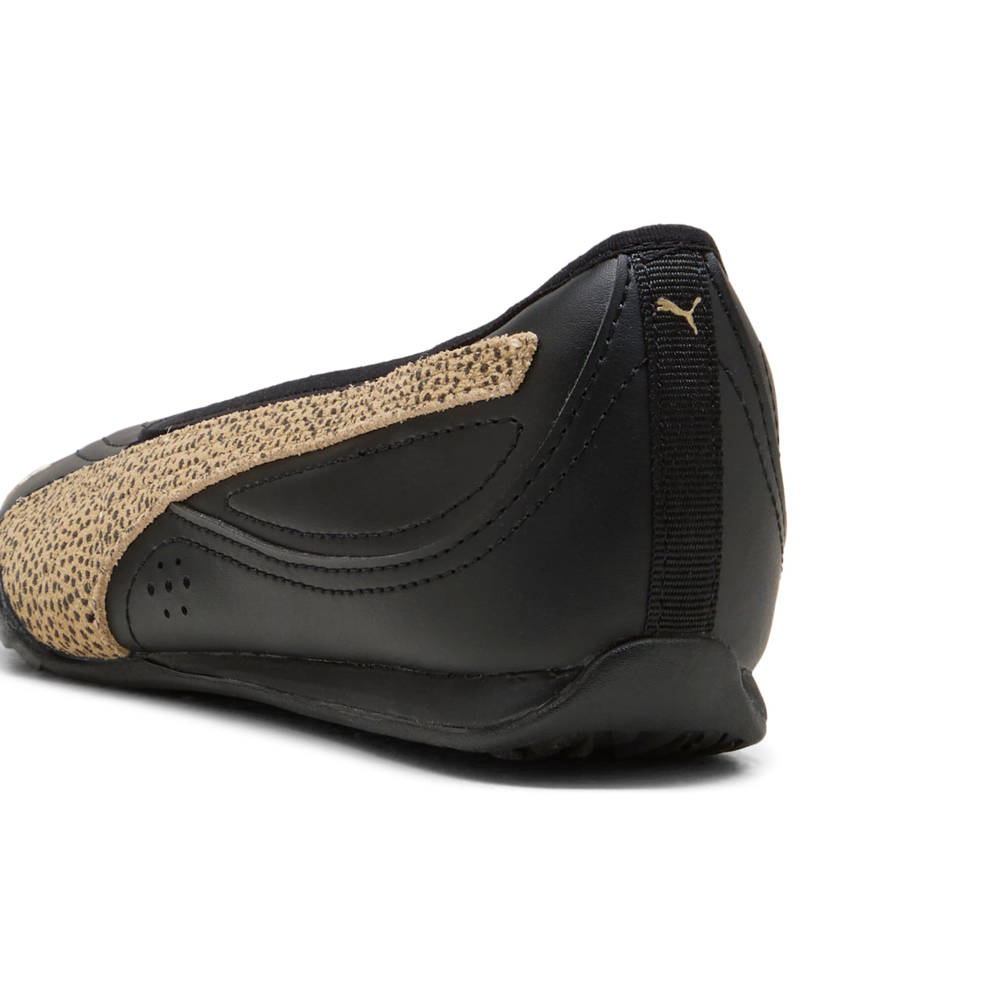 PUMA Sneaker »CATCH SOLEIL BALLERINA TOPCAT«  mit Leo-Print, mit Schnürung, mit profilierter Gummi-Laufsohle