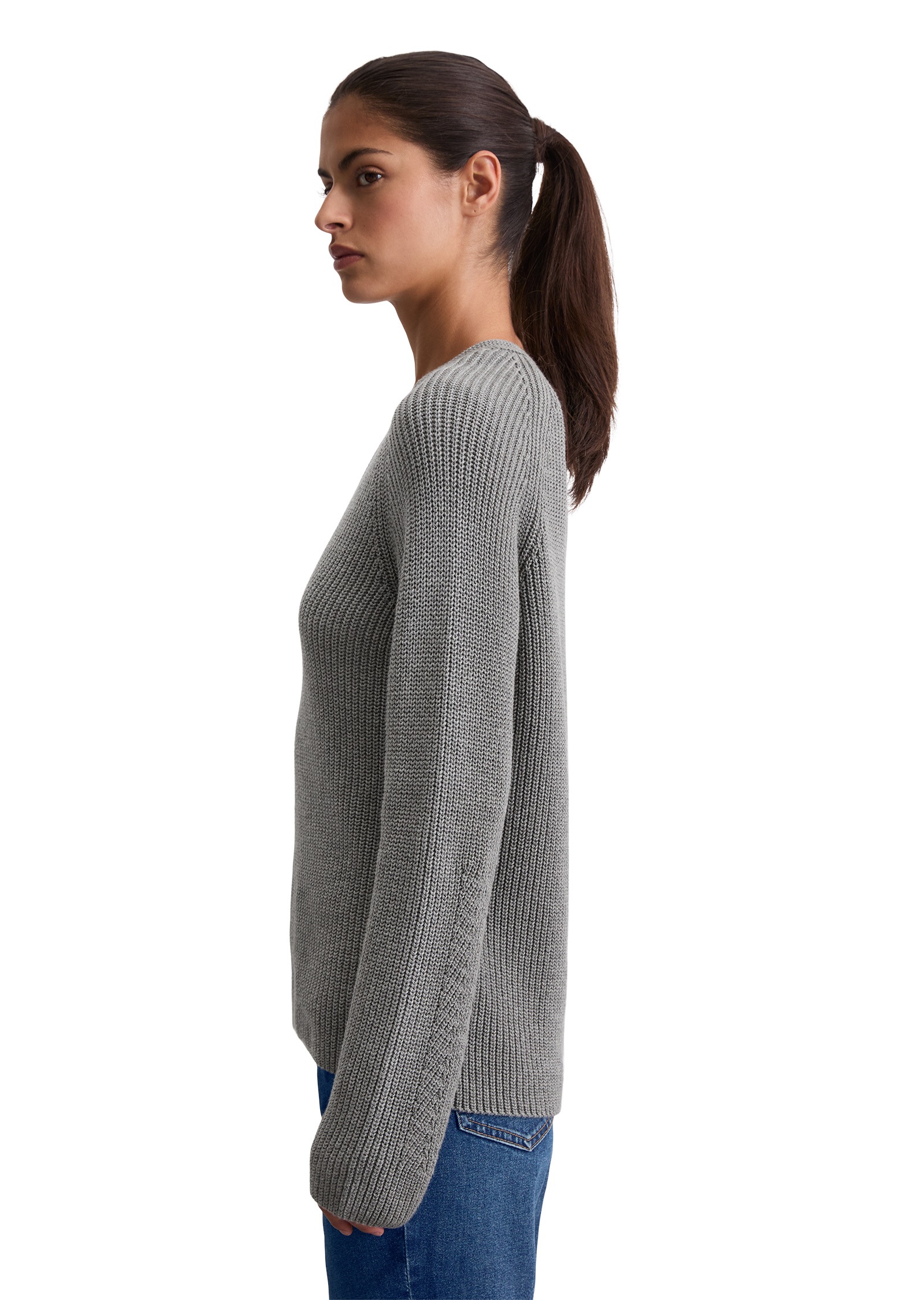 Marc O'Polo Strickpullover »aus softem Baumwoll-Garn«