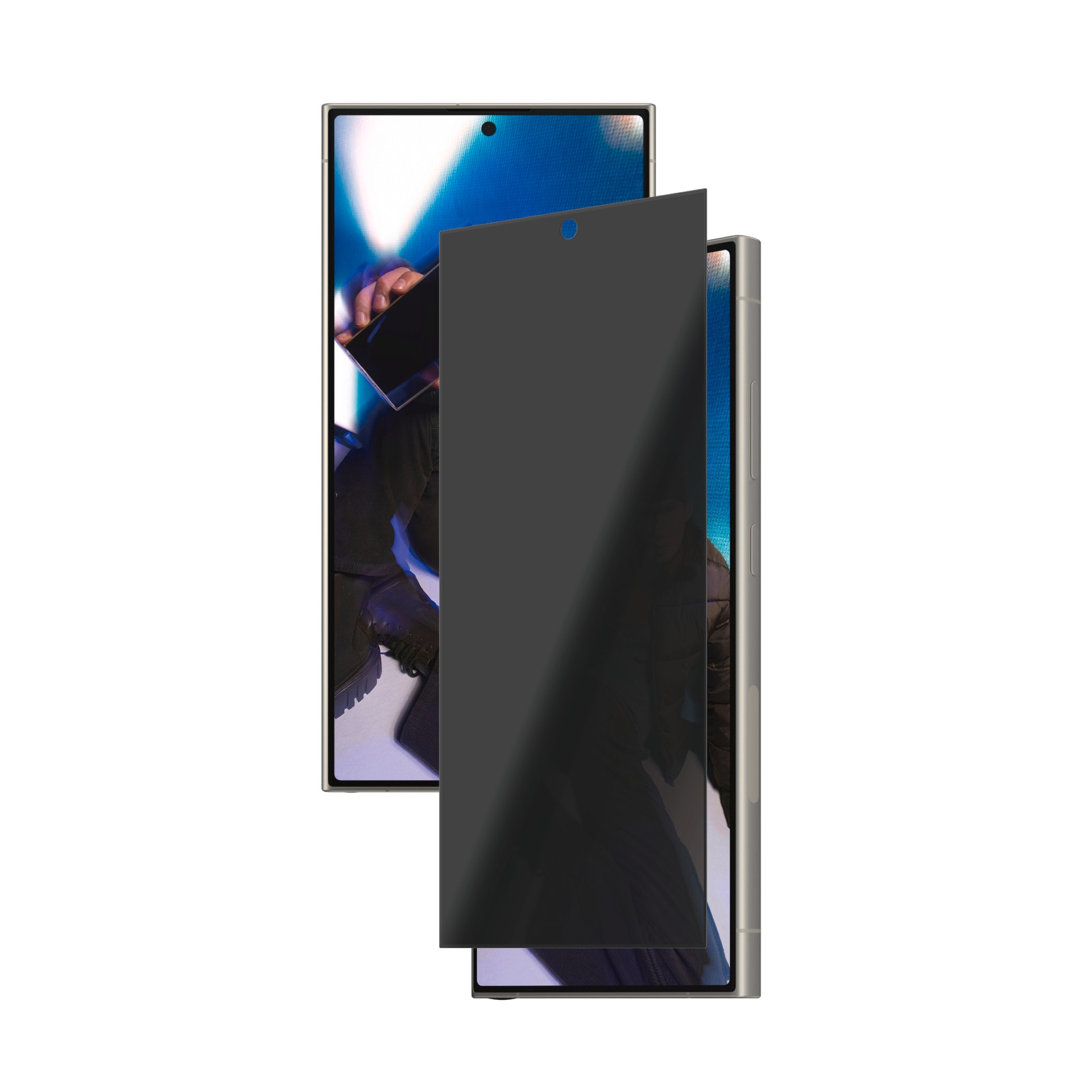 SAFE by PanzerGlass Displayschutzglas »Side-View Privacy Screen Protection«, für Samsung Galaxy S25 Ultra, Blickschutz, Schutzfolie, Bildschirmschutz, kratz- & stoßfest