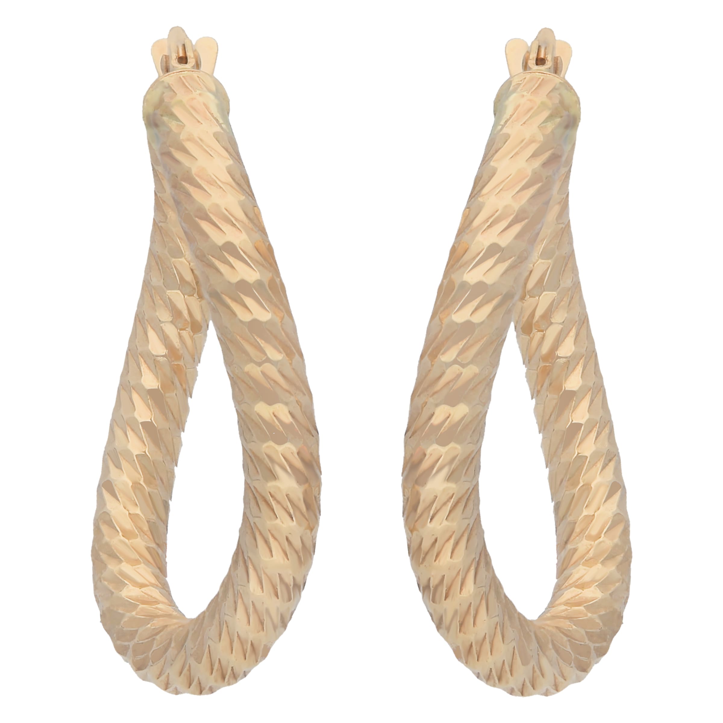 Firetti Paar Creolen »Schmuck Geschenk Gold 585 Ohrschmuck Ohrringe«