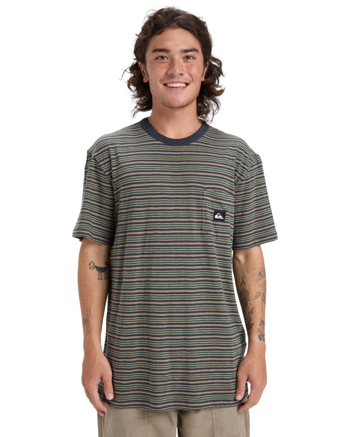 Quiksilver T-Shirt "Onyx Striped" günstig online kaufen