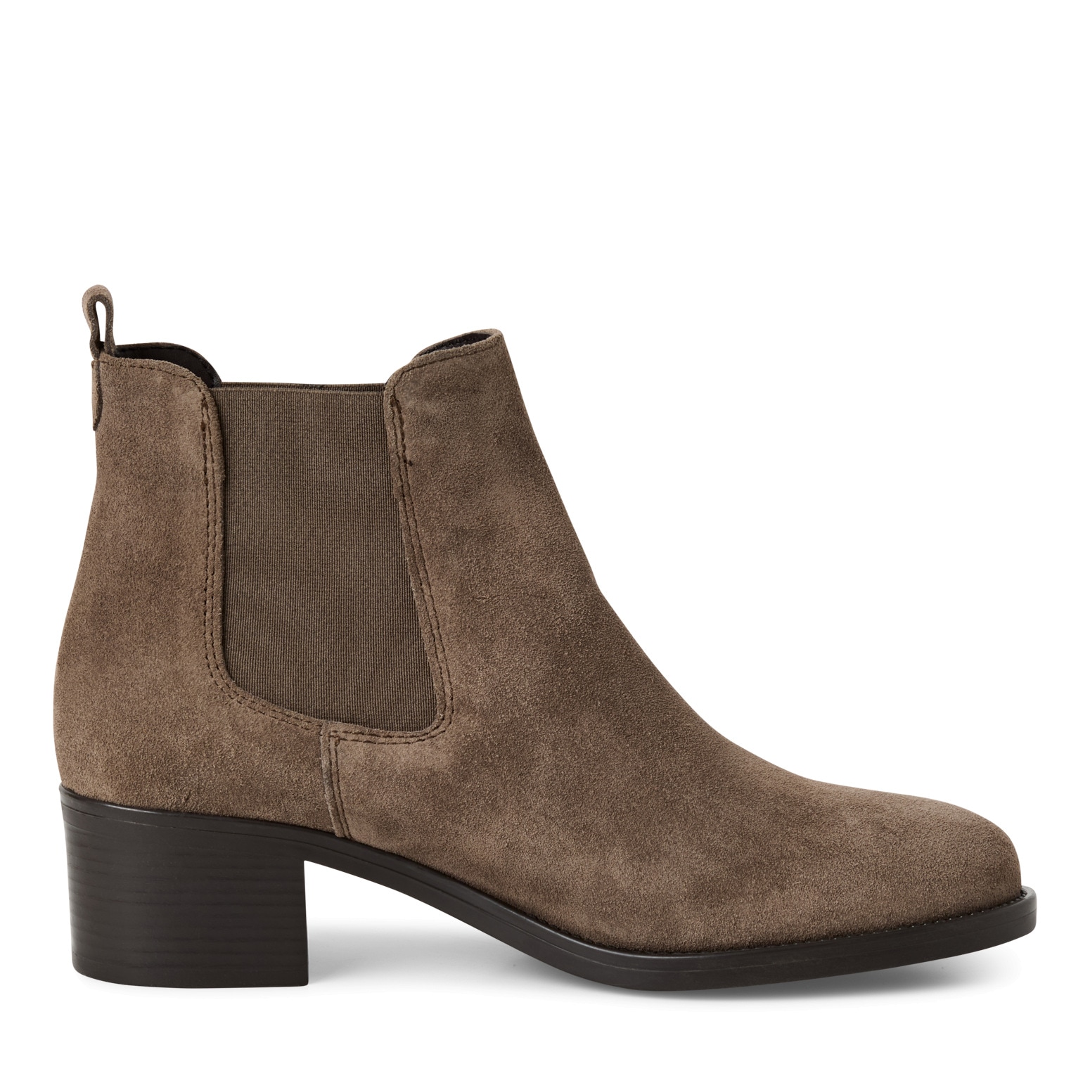 Tamaris Chelseaboots, Blockabsatz, Stiefelette, Businessschuh in schmaler Form