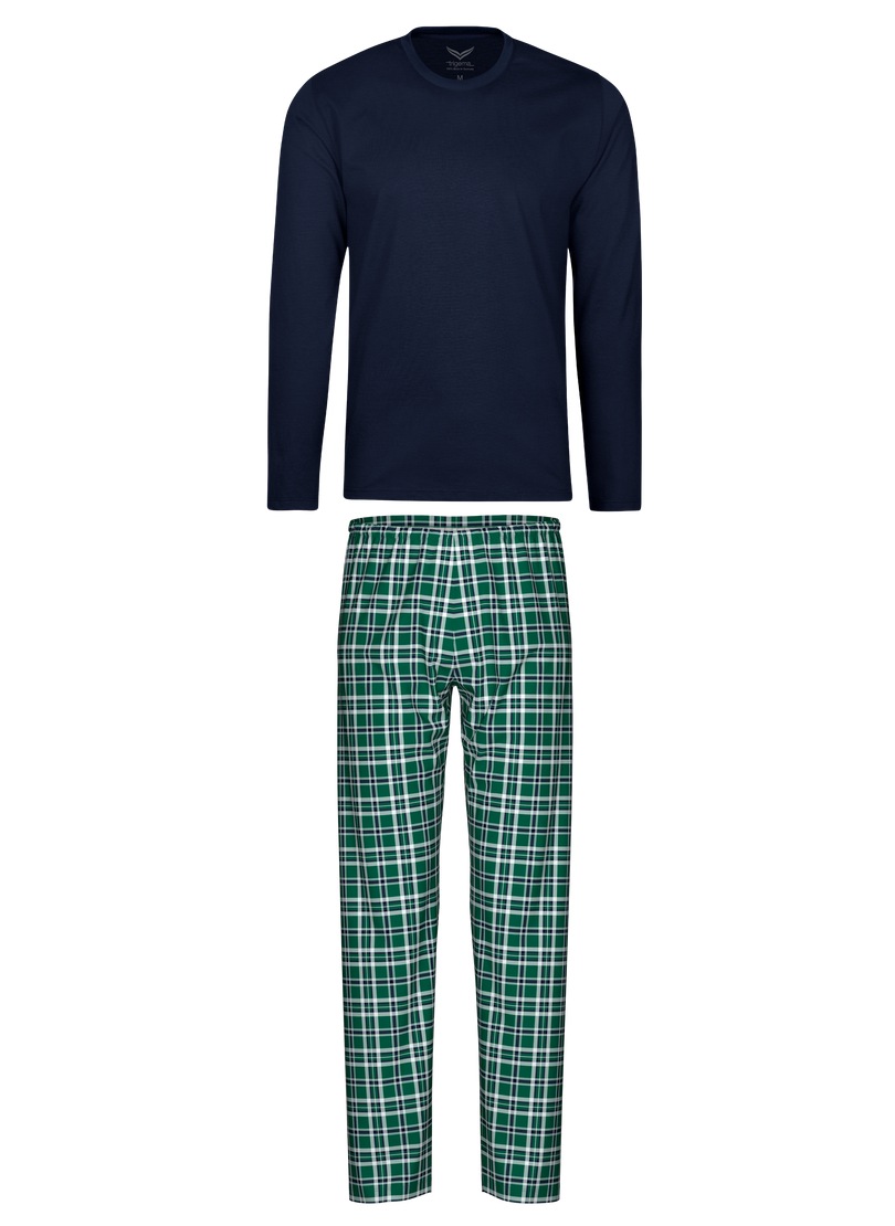 Trigema Schlafanzug "TRIGEMA Pyjama im Karo Style" 1 tlg. günstig online kaufen