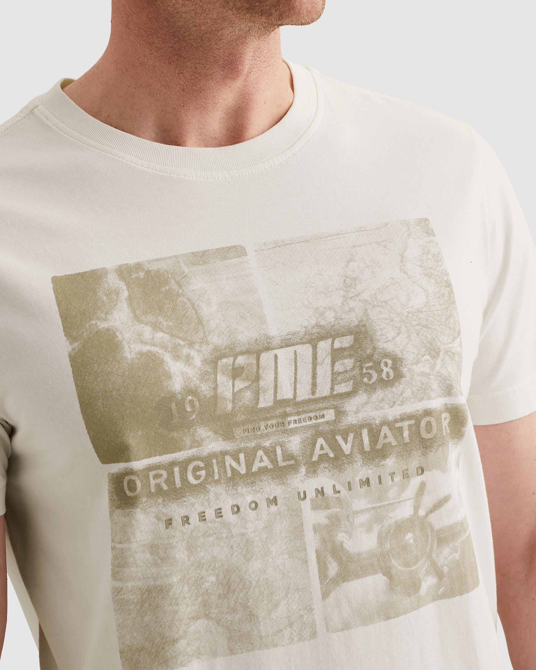 PME LEGEND T-Shirt »Short sleeve r-neck single jersey big art« mit Print